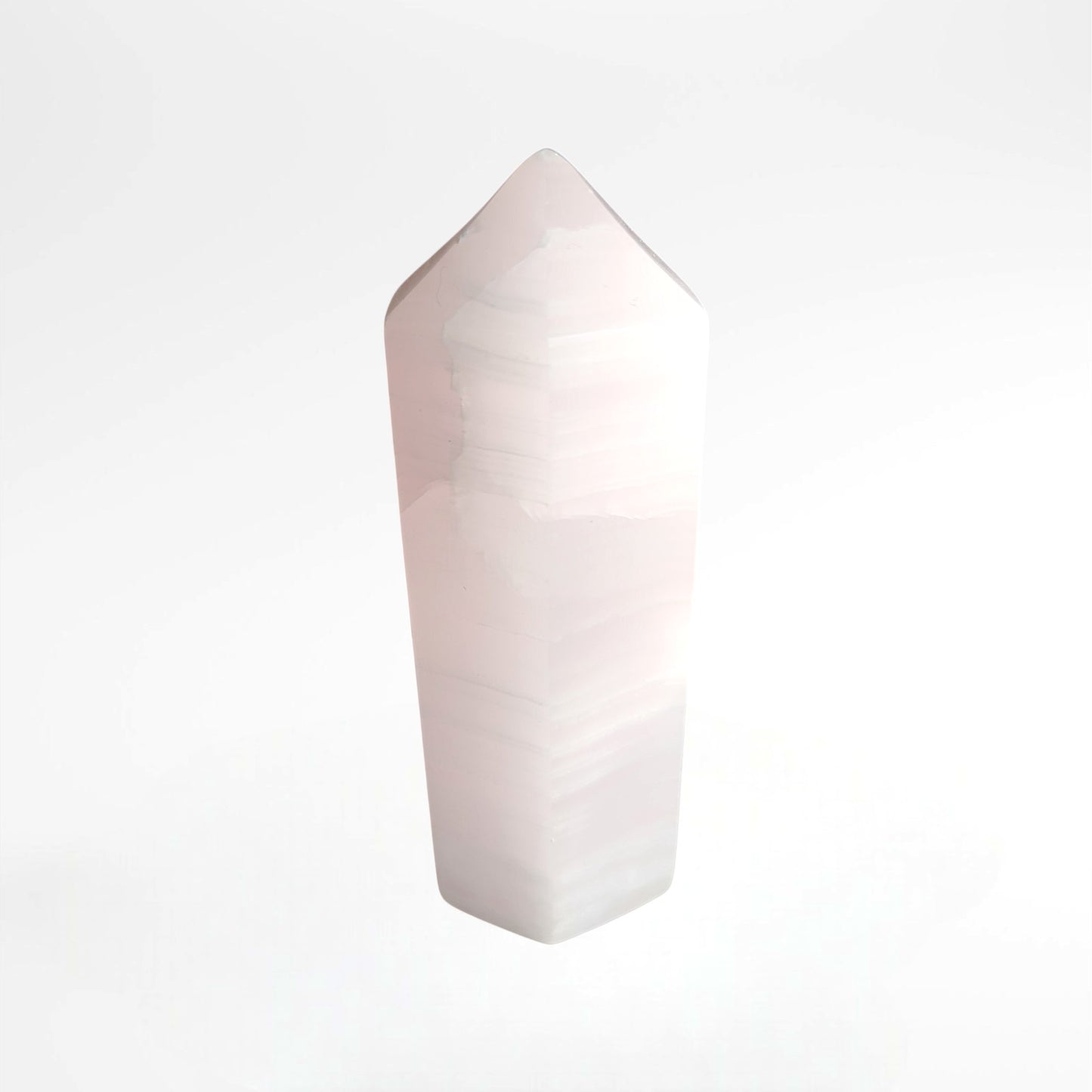 Pink Mangano Calcite Tower