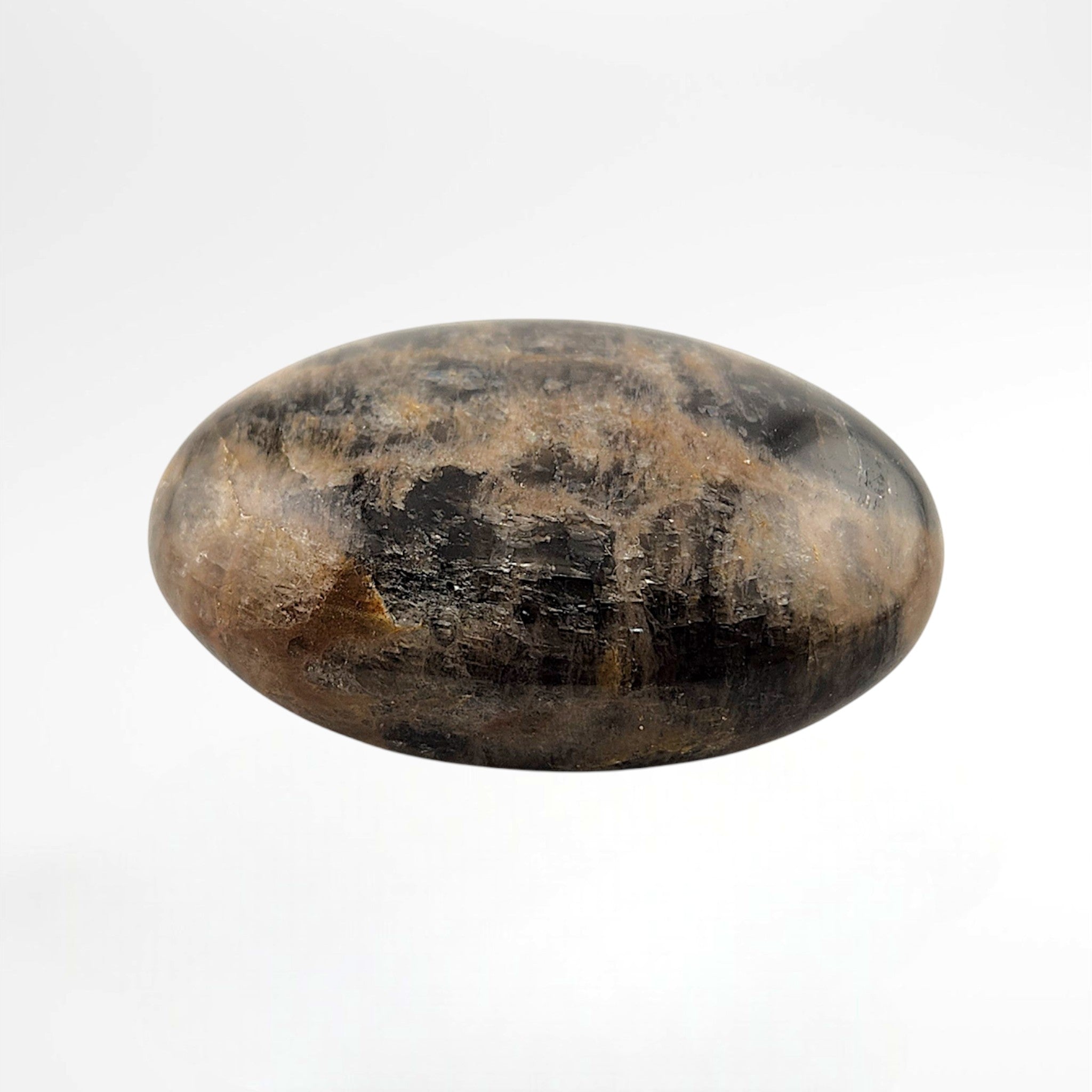 Black Peach Moonstone Palmstone