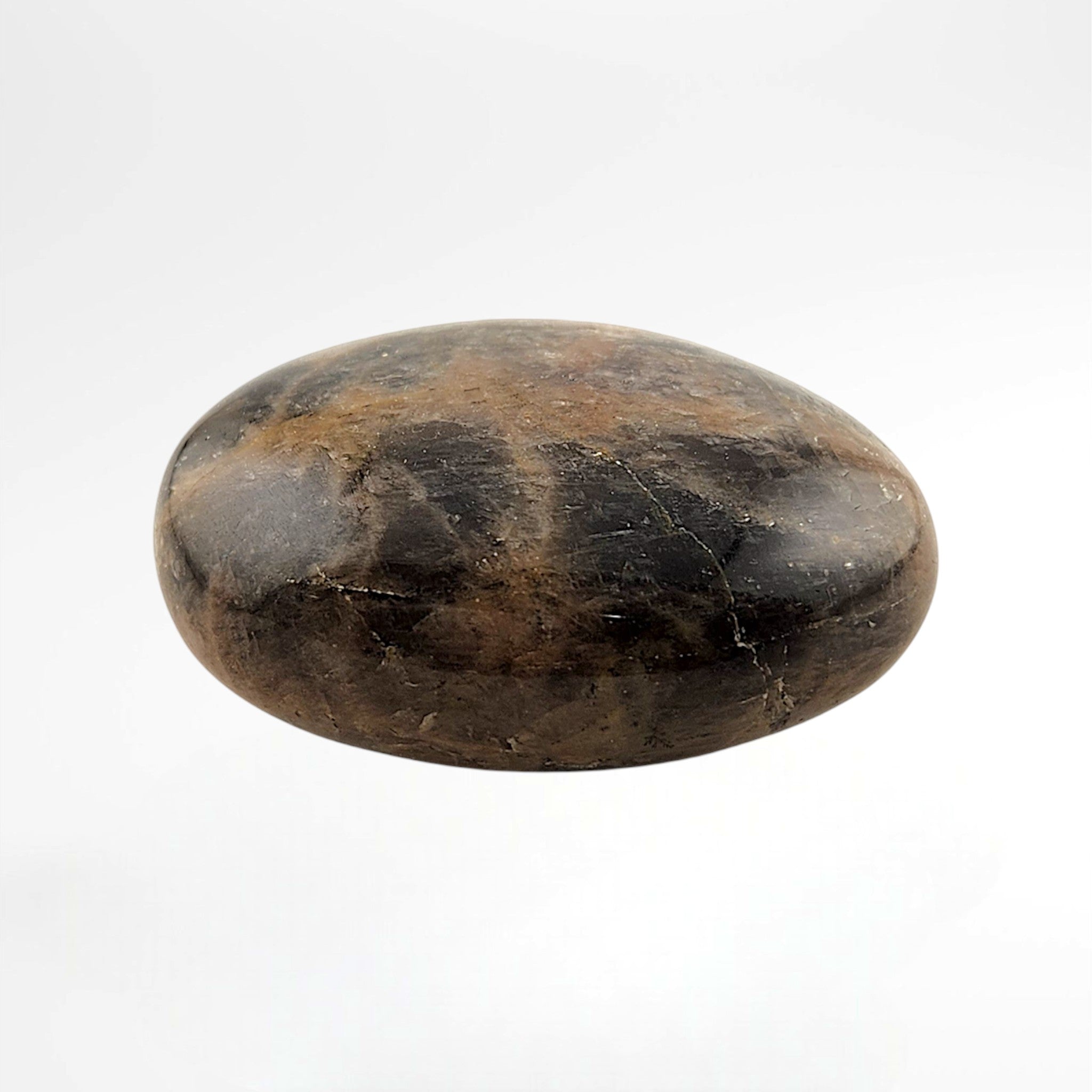 Black Peach Moonstone Palmstone