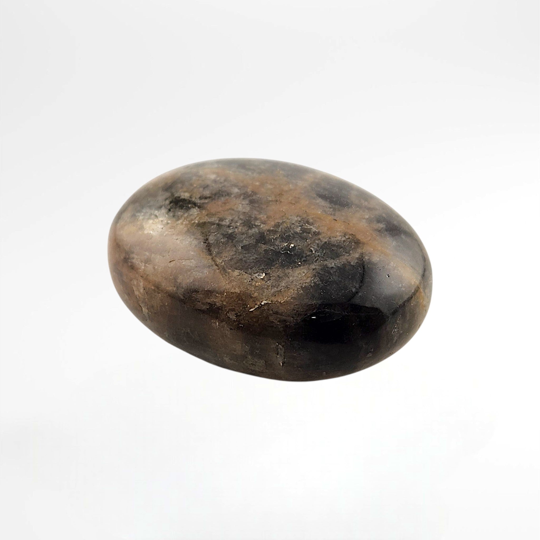 Black Peach Moonstone Palmstone