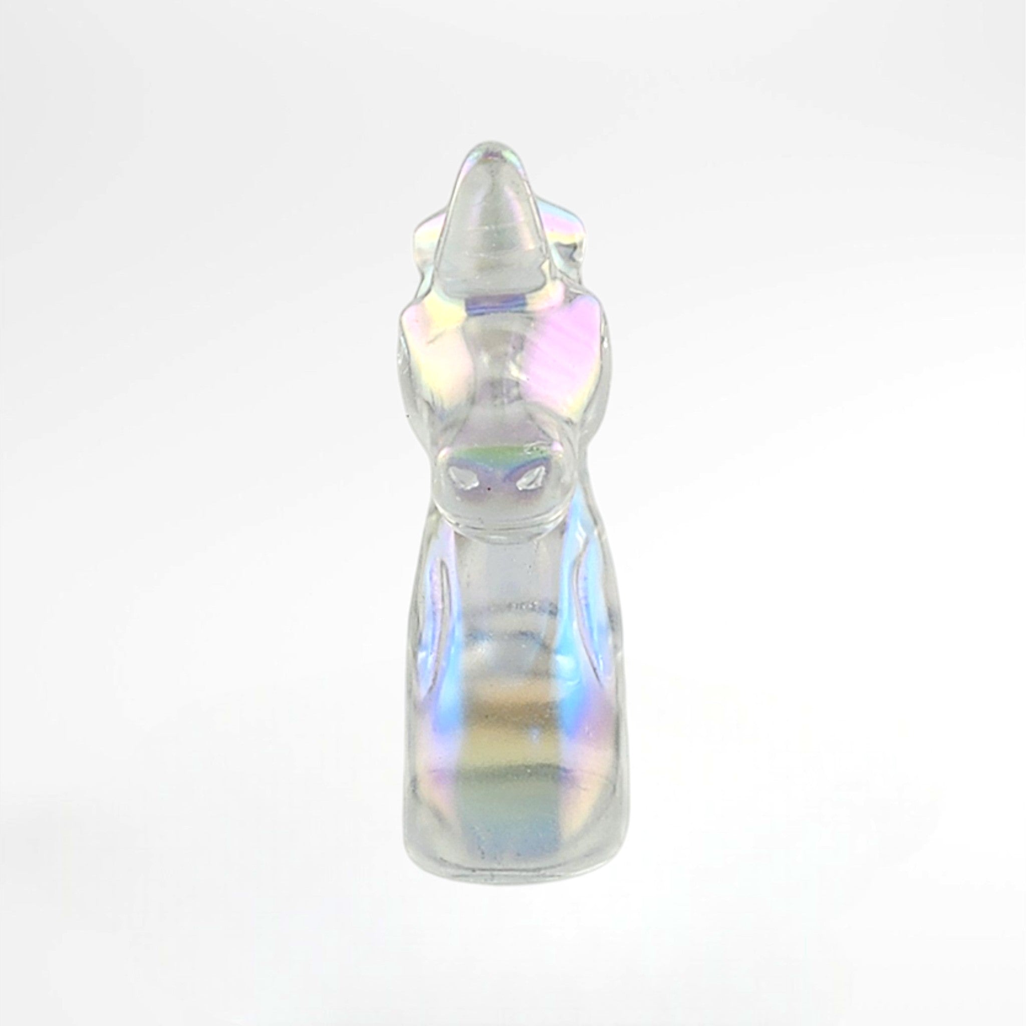 Aura Clear Quartz Unicorn