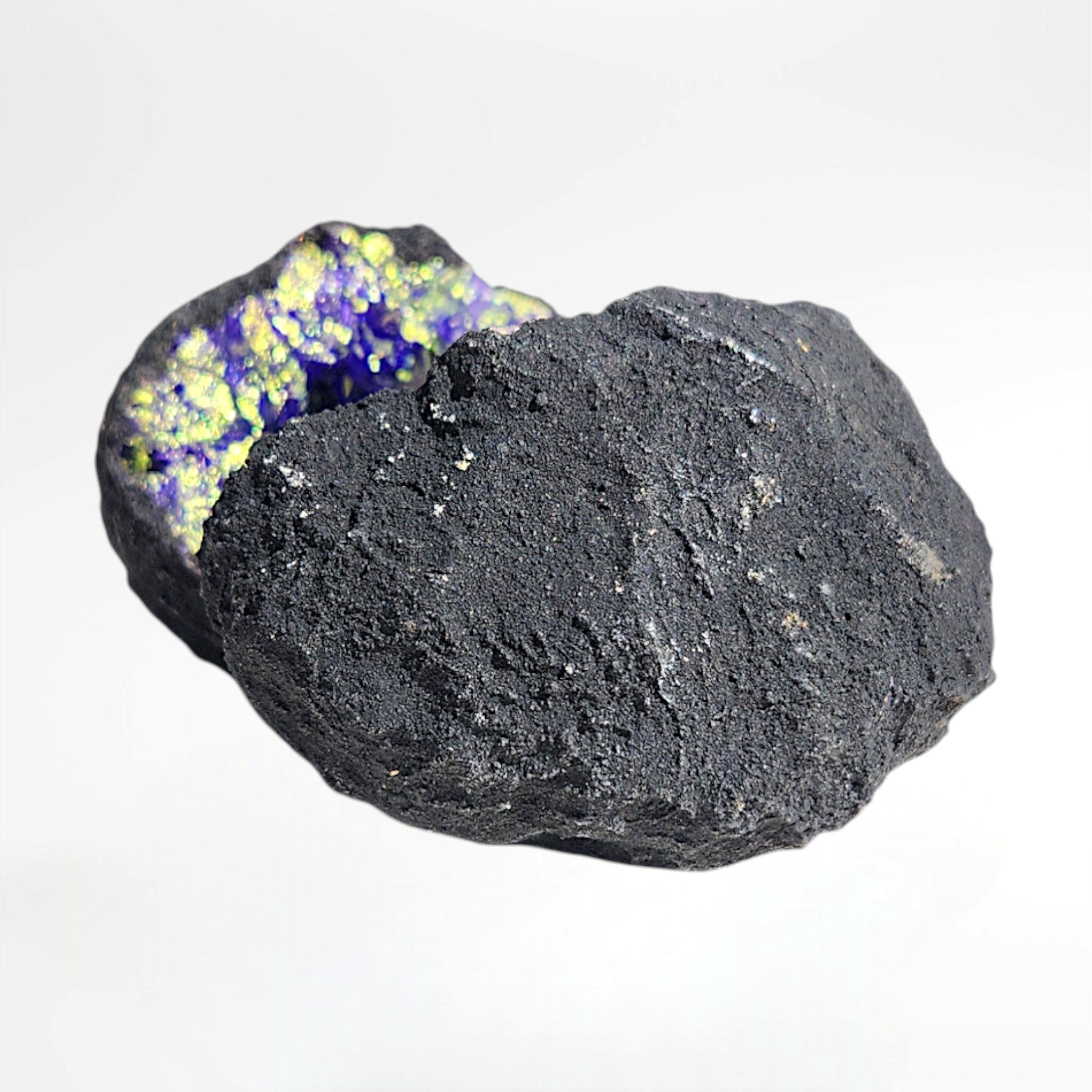 Purple Dyed Moroccan Geode