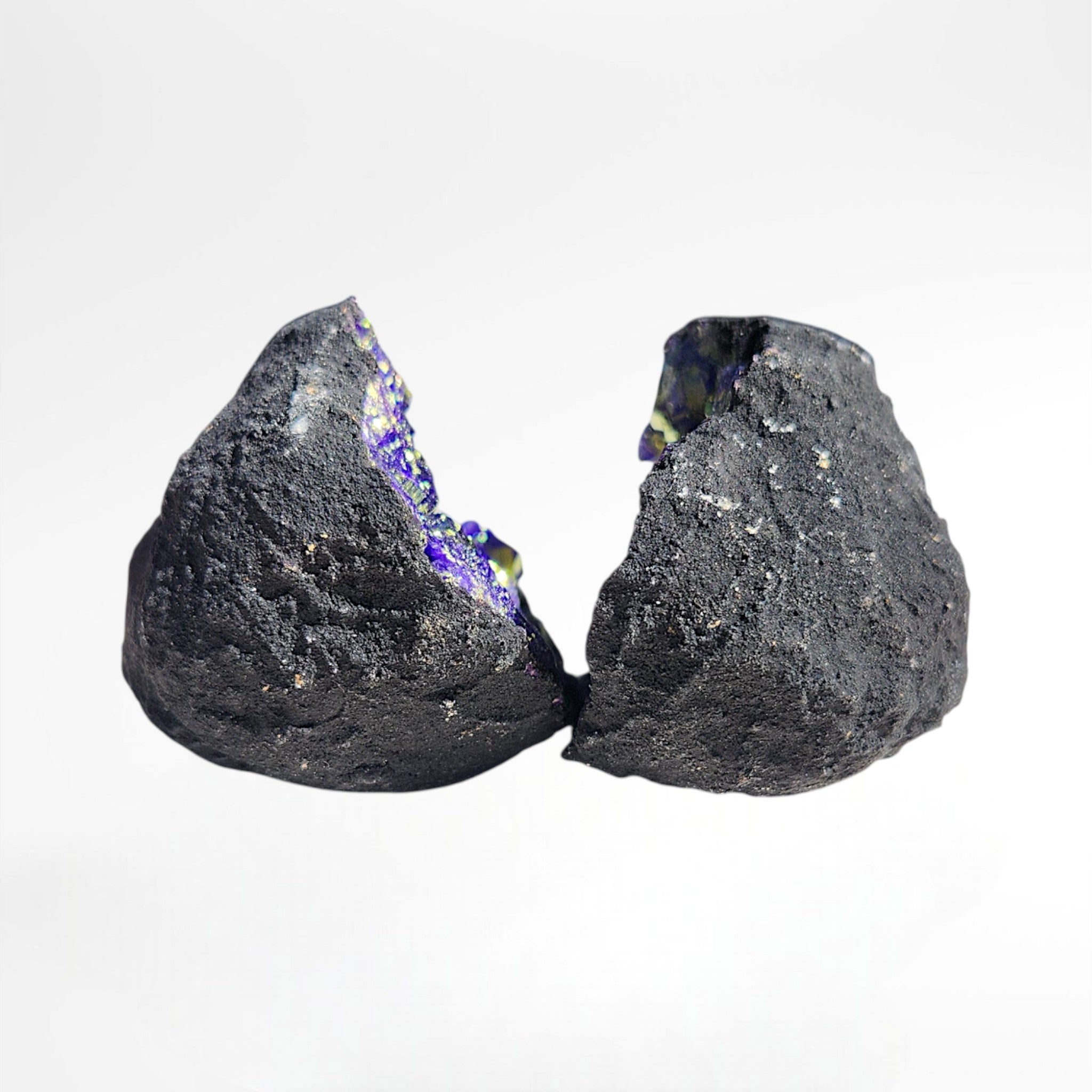 Purple Dyed Moroccan Geode