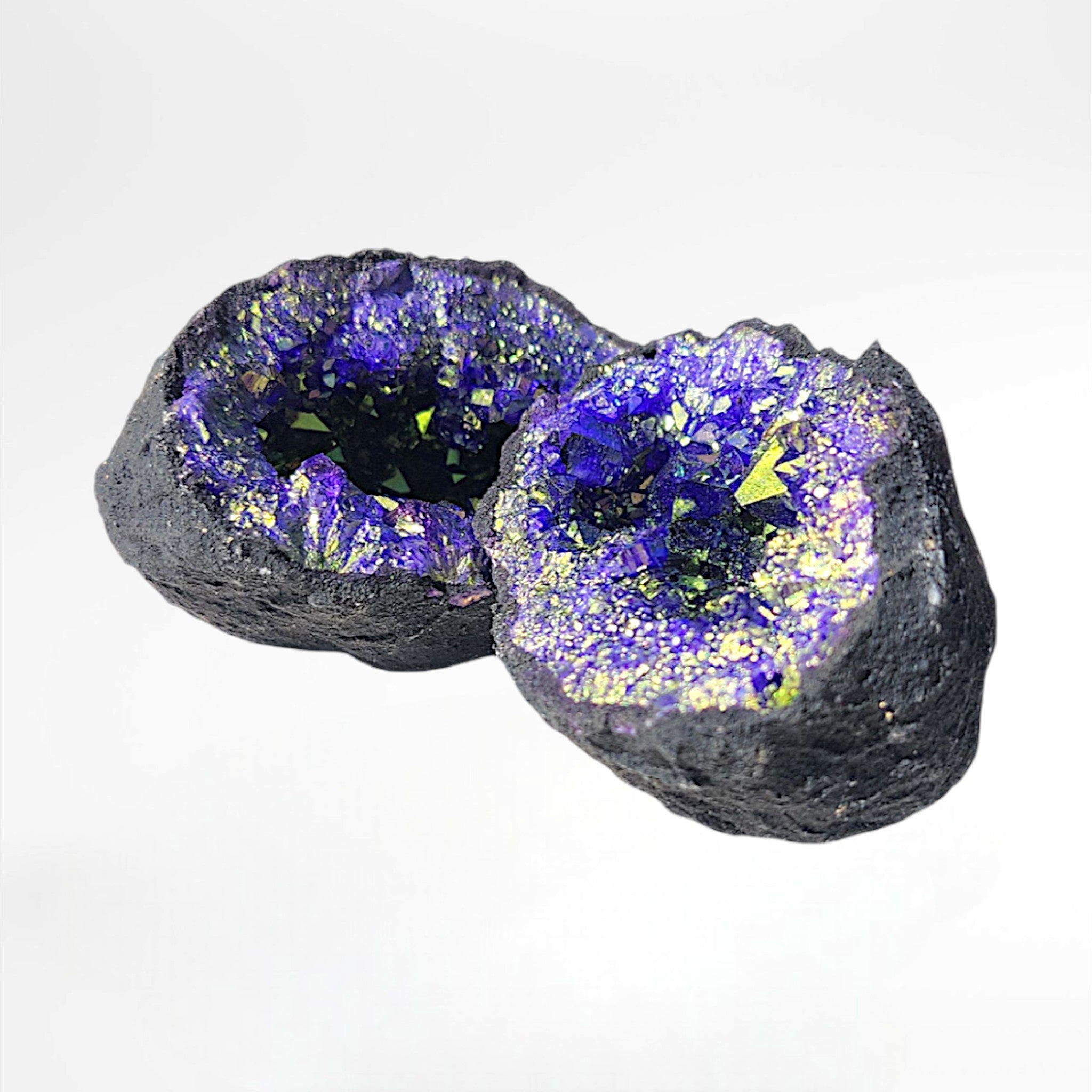 Purple Dyed Moroccan Geode