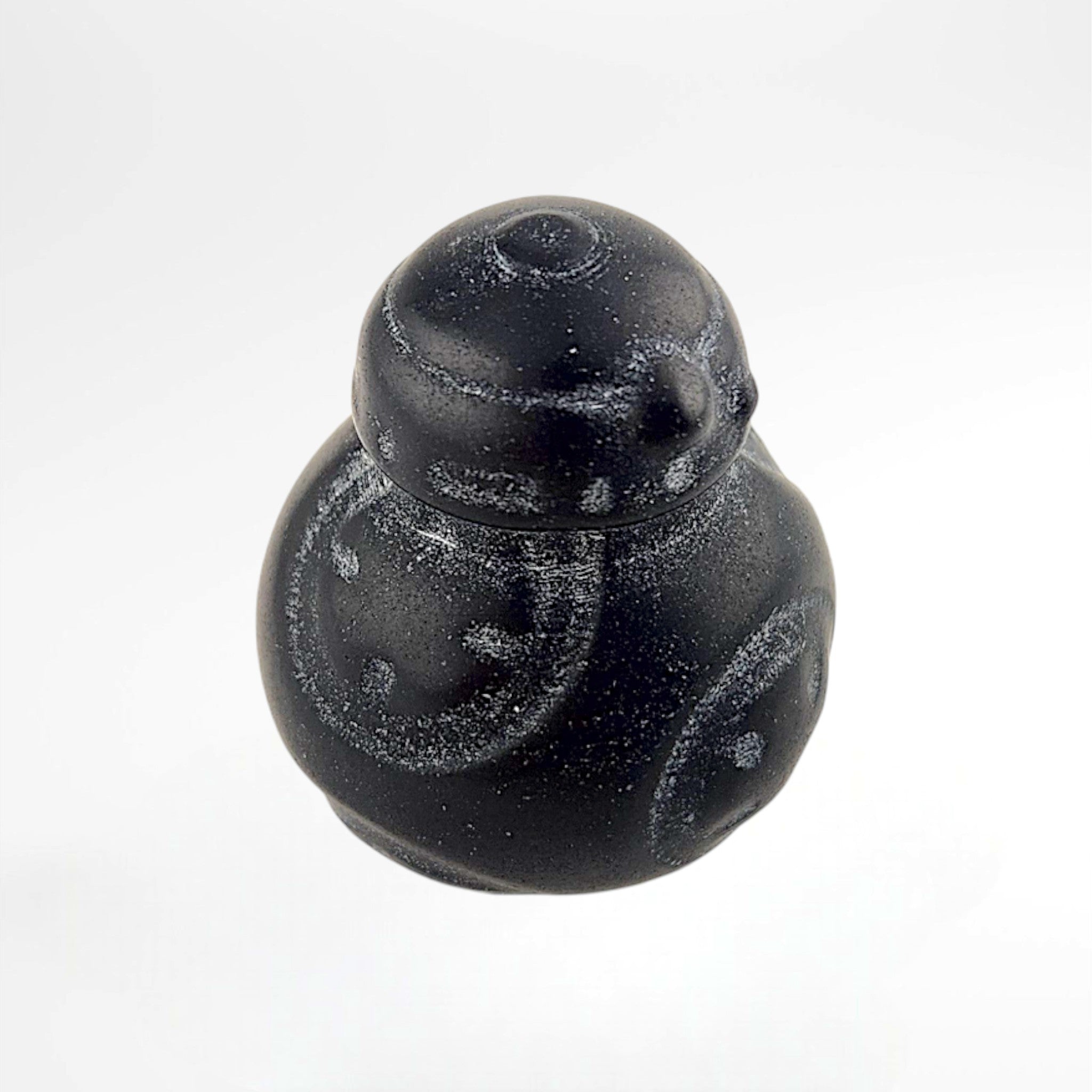 Black Obsidian Star Wars Droid BB8 Carving