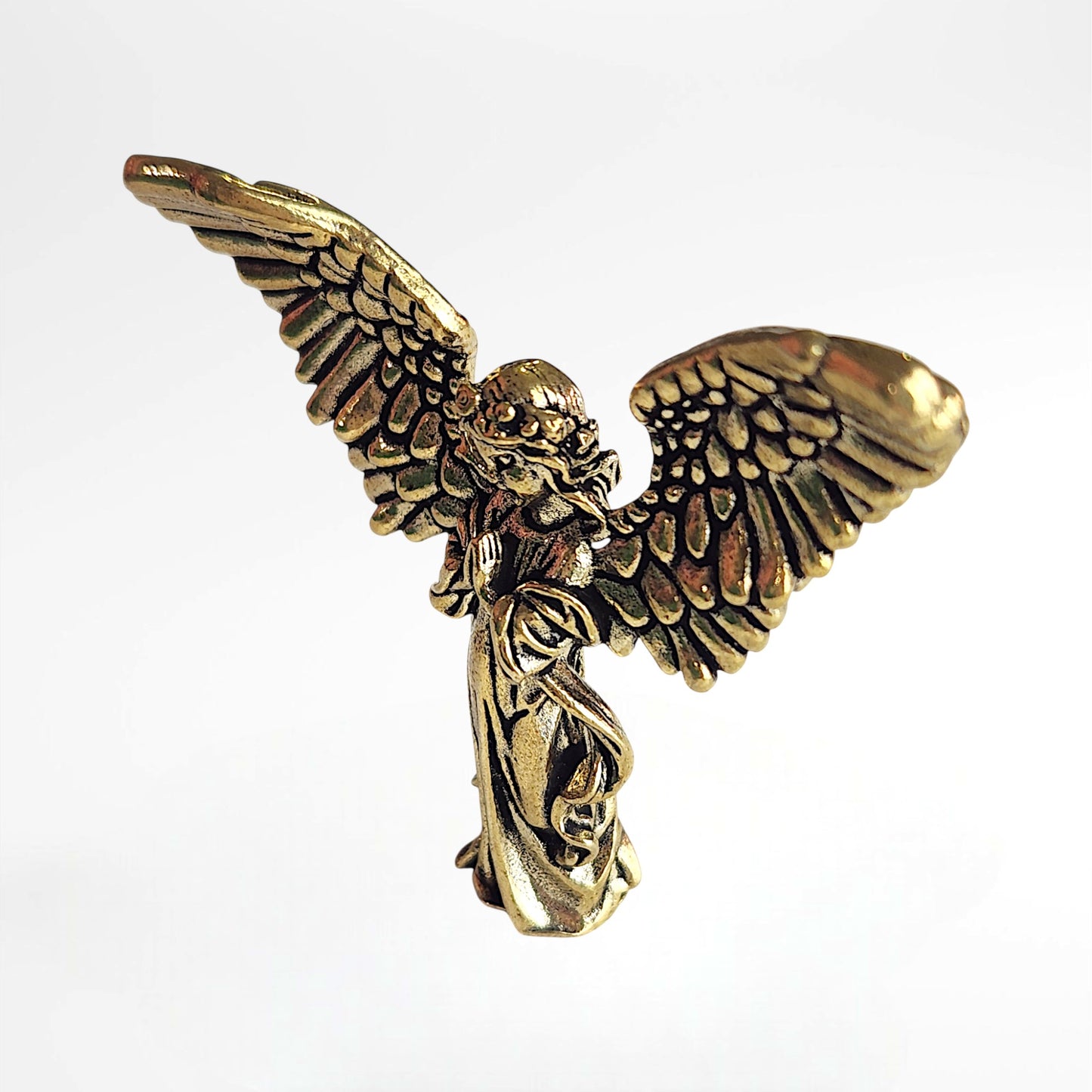 Gold Brass Angel Statue
