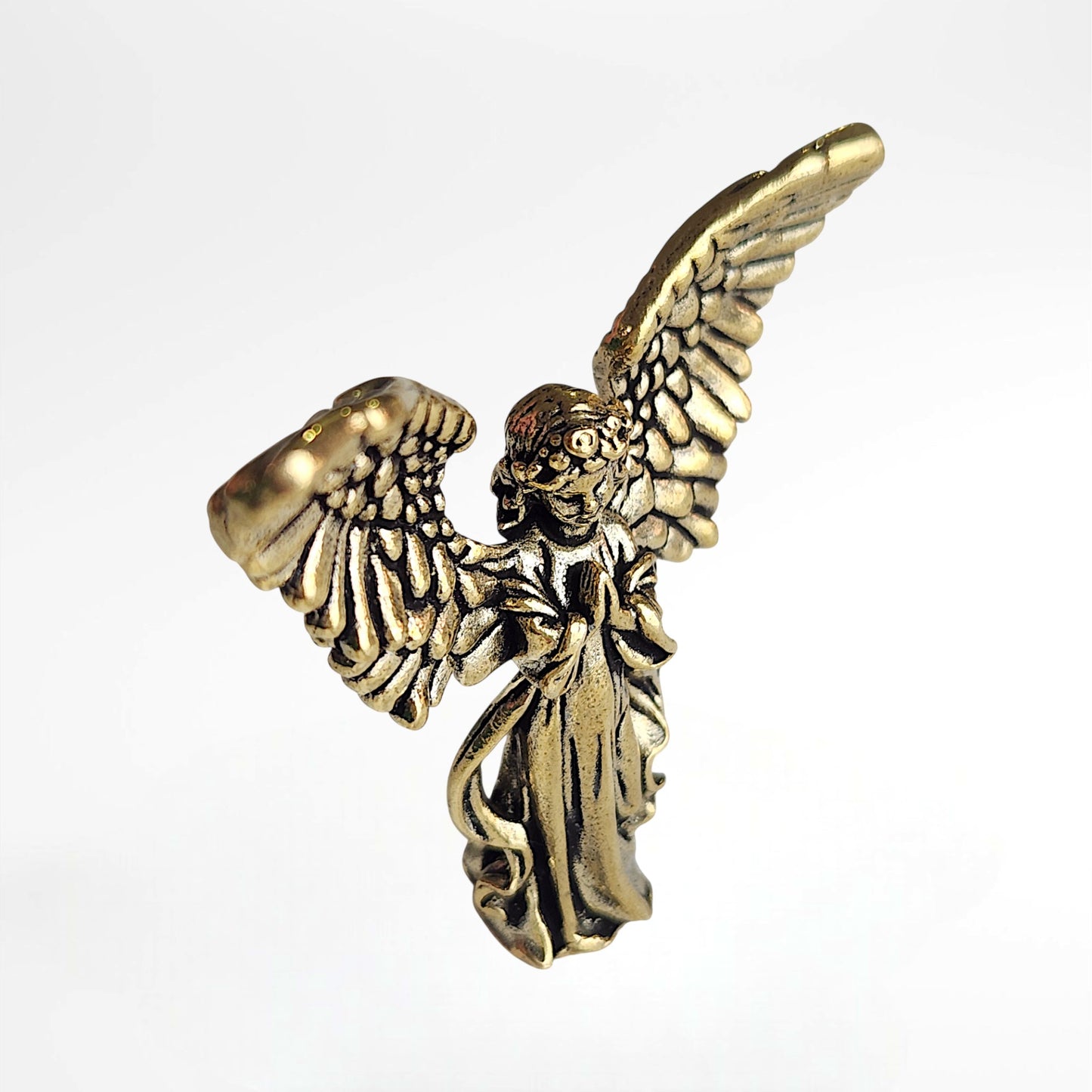 Gold Brass Angel Statue