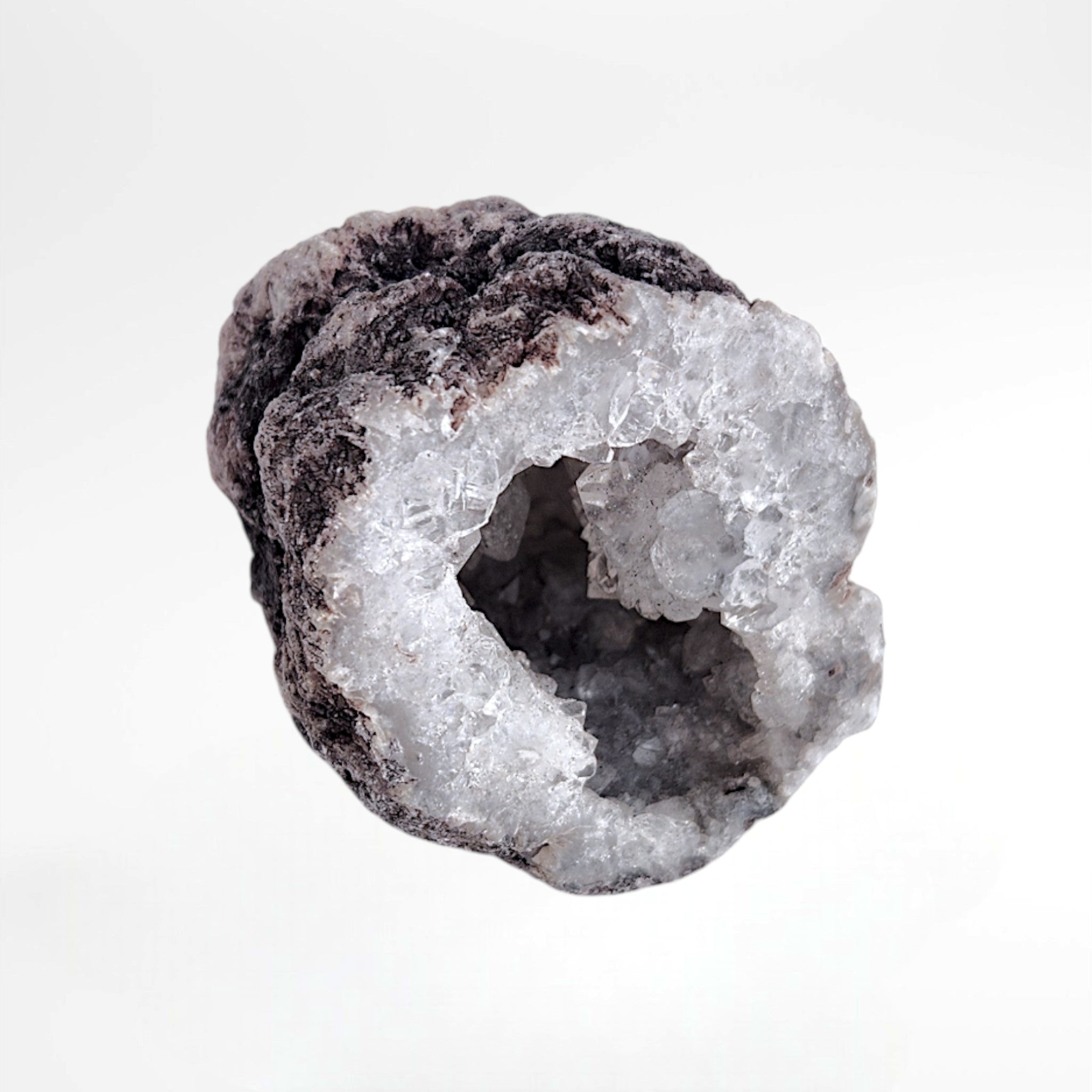 Dyed Purple Moroccan Geode Half