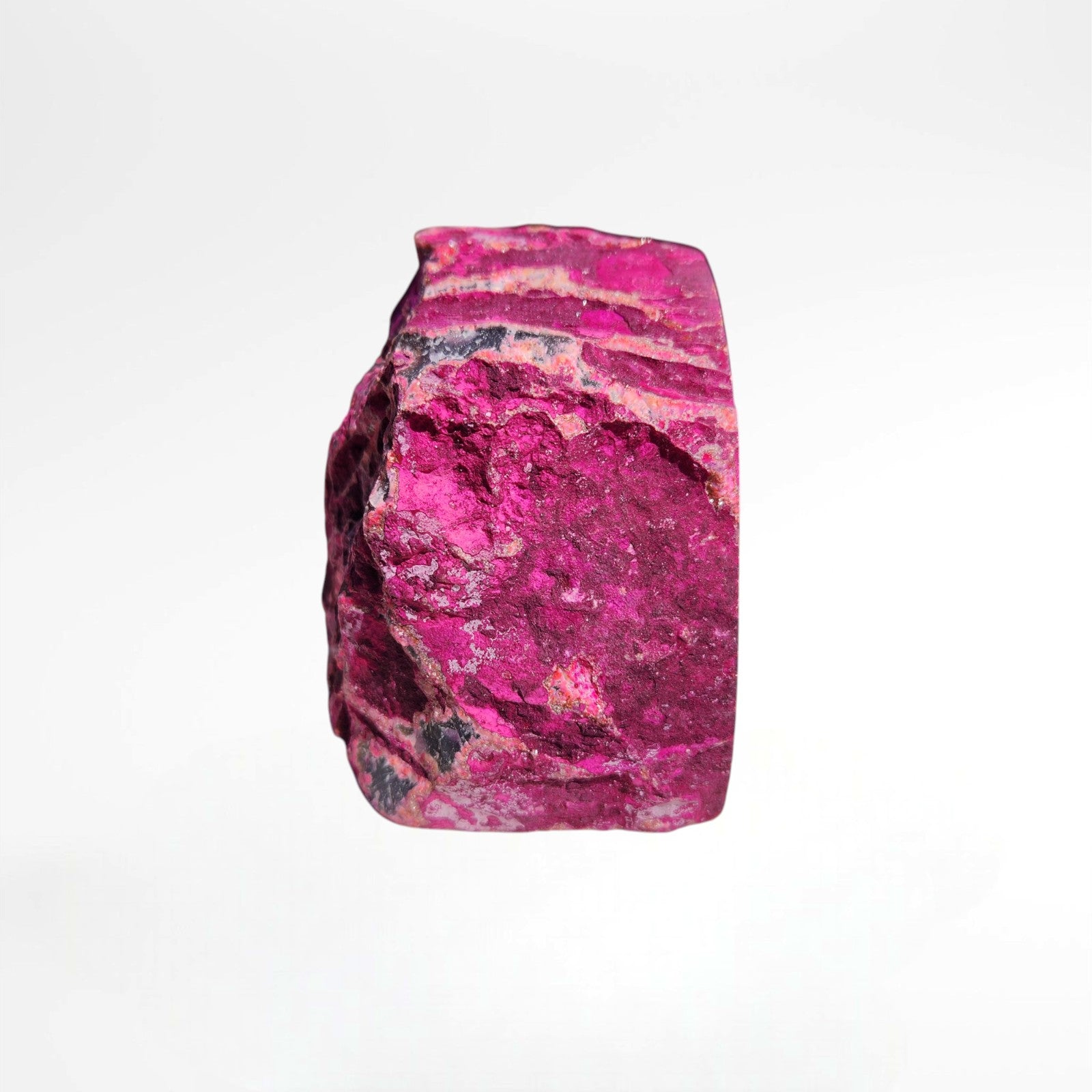 Pink Dyed Polished Agate Geodes