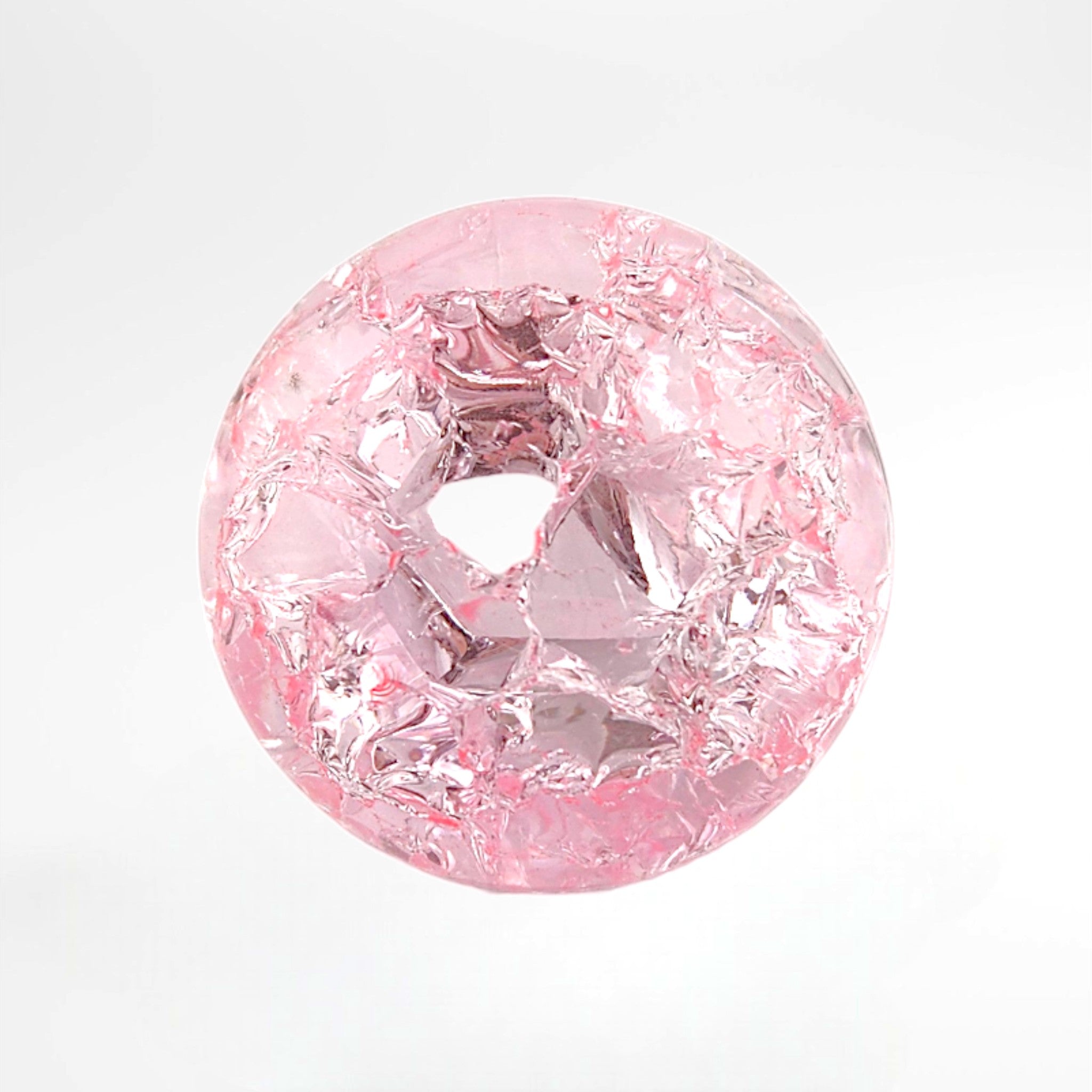 Pink Glass Sphere