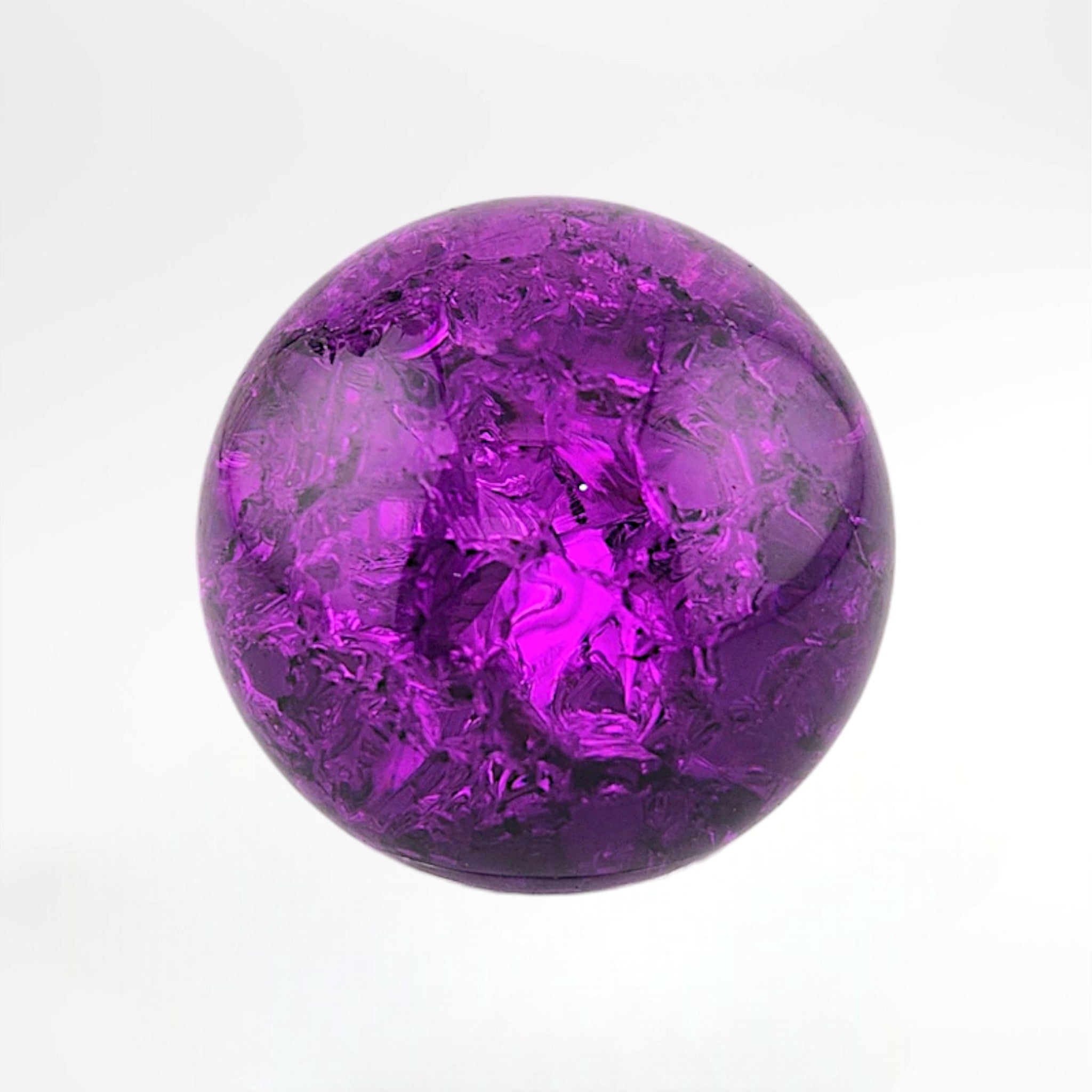 Purple Glass Sphere