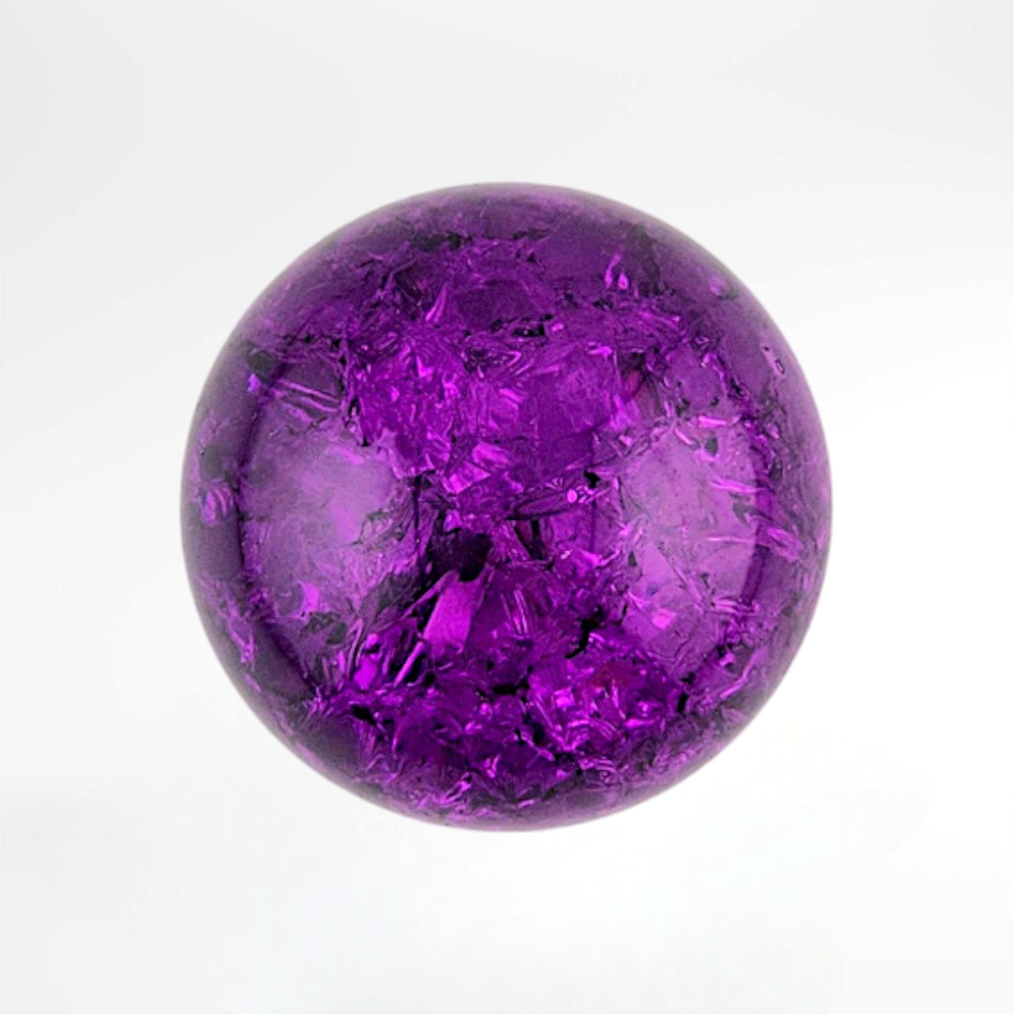 Purple Glass Sphere
