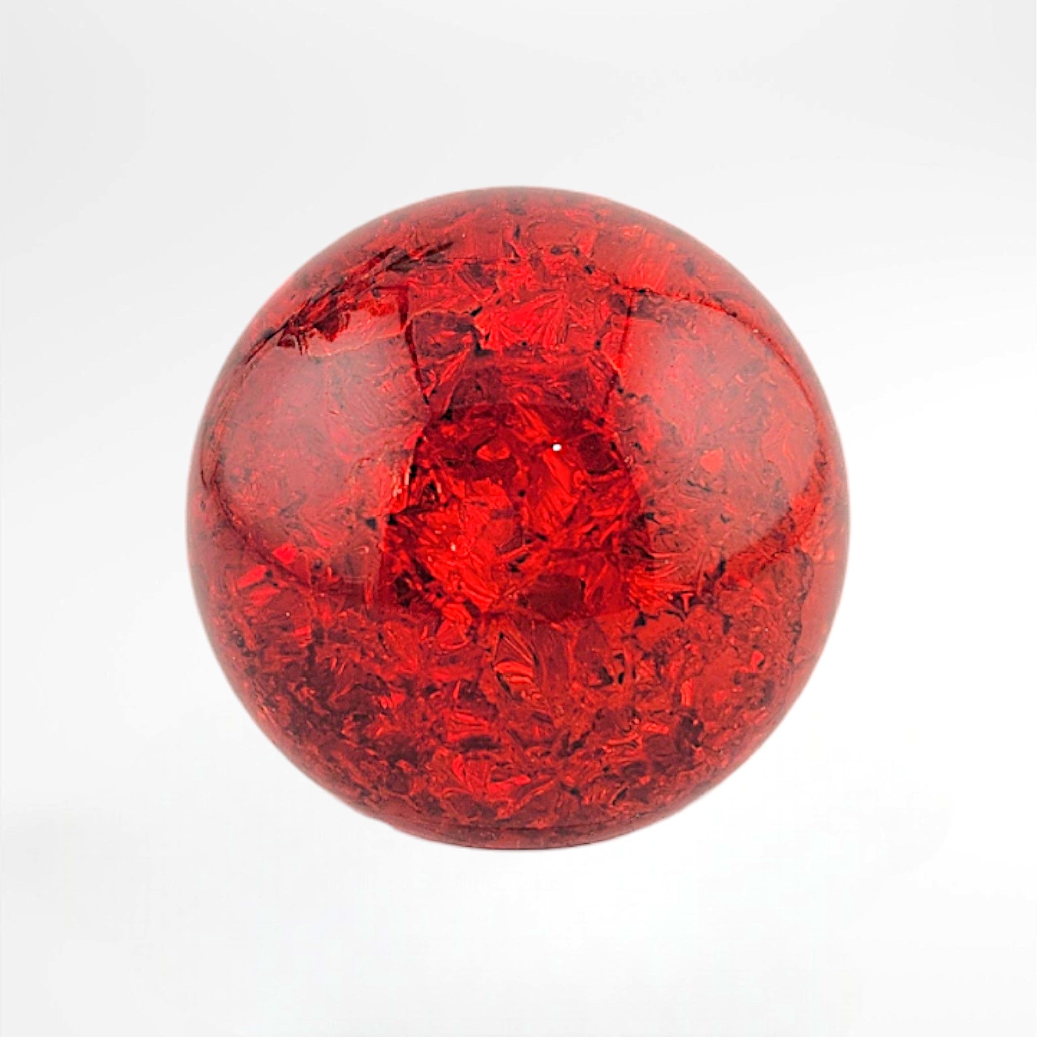 Red Glass Sphere