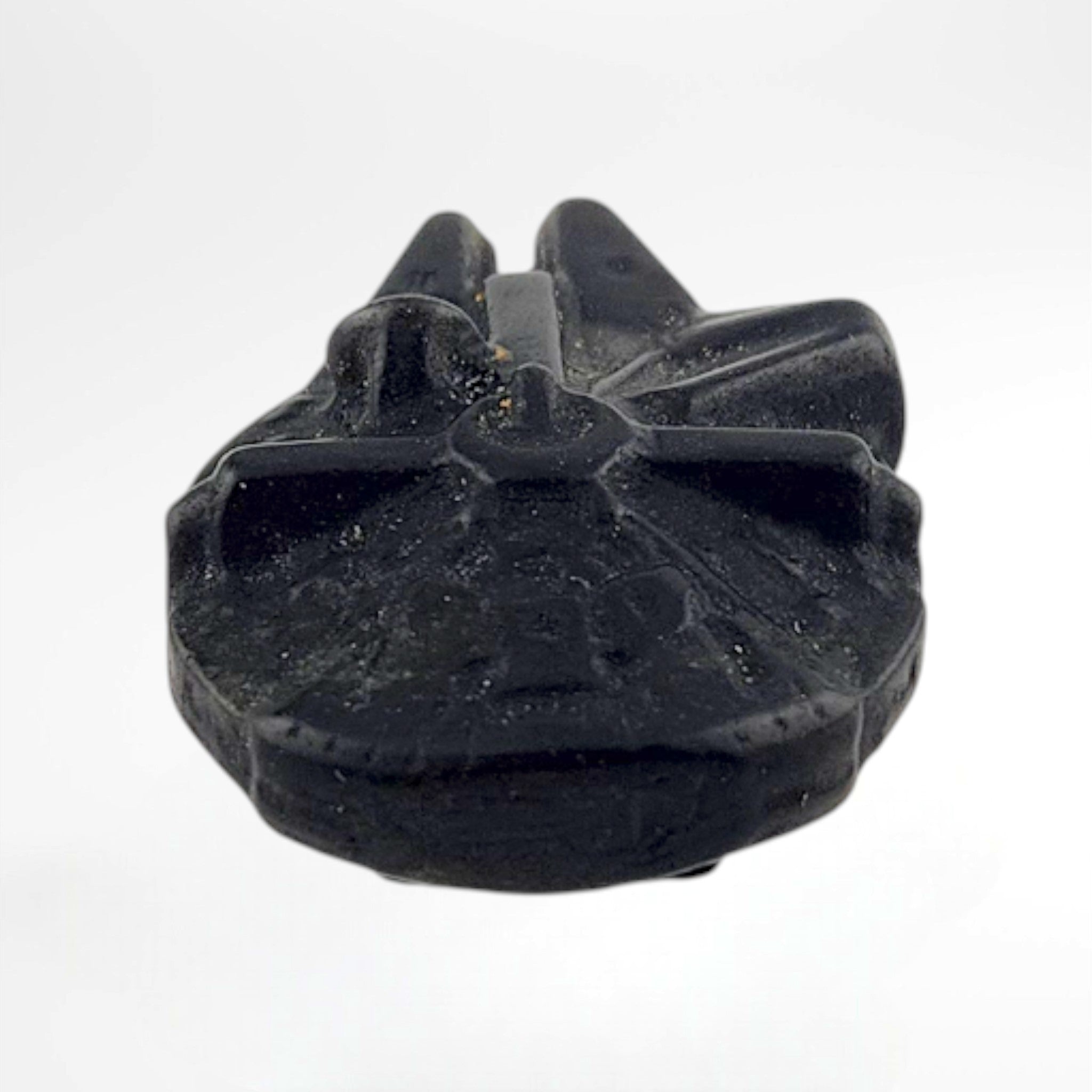 Black Obsidian Star Wars Millenium Falcon Carving