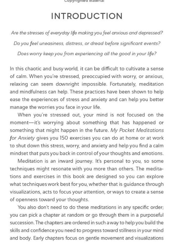 My Pocket Meditations For Anxiety *Pre Sale*