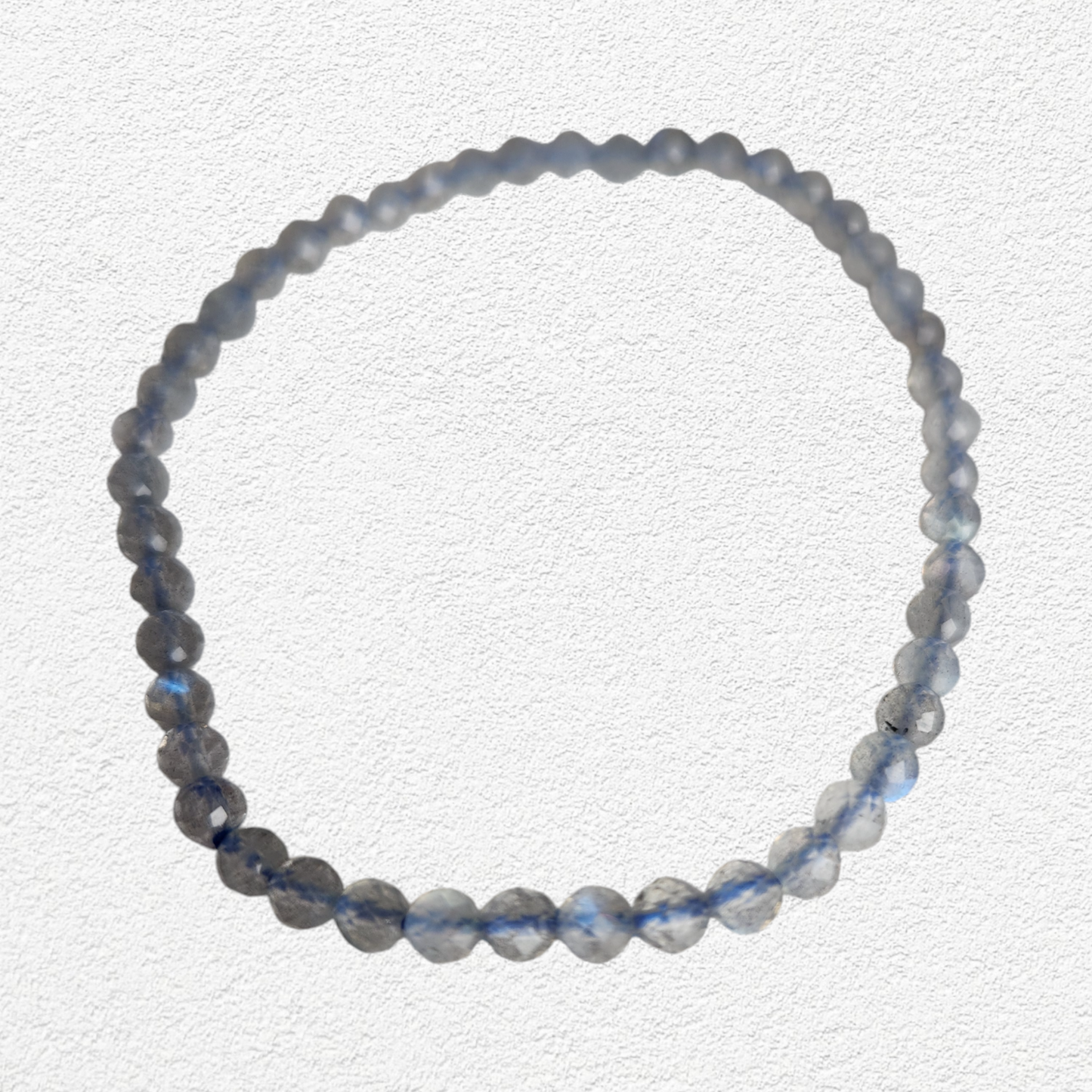 Labradorite Bracelet - 4mm faceted bead