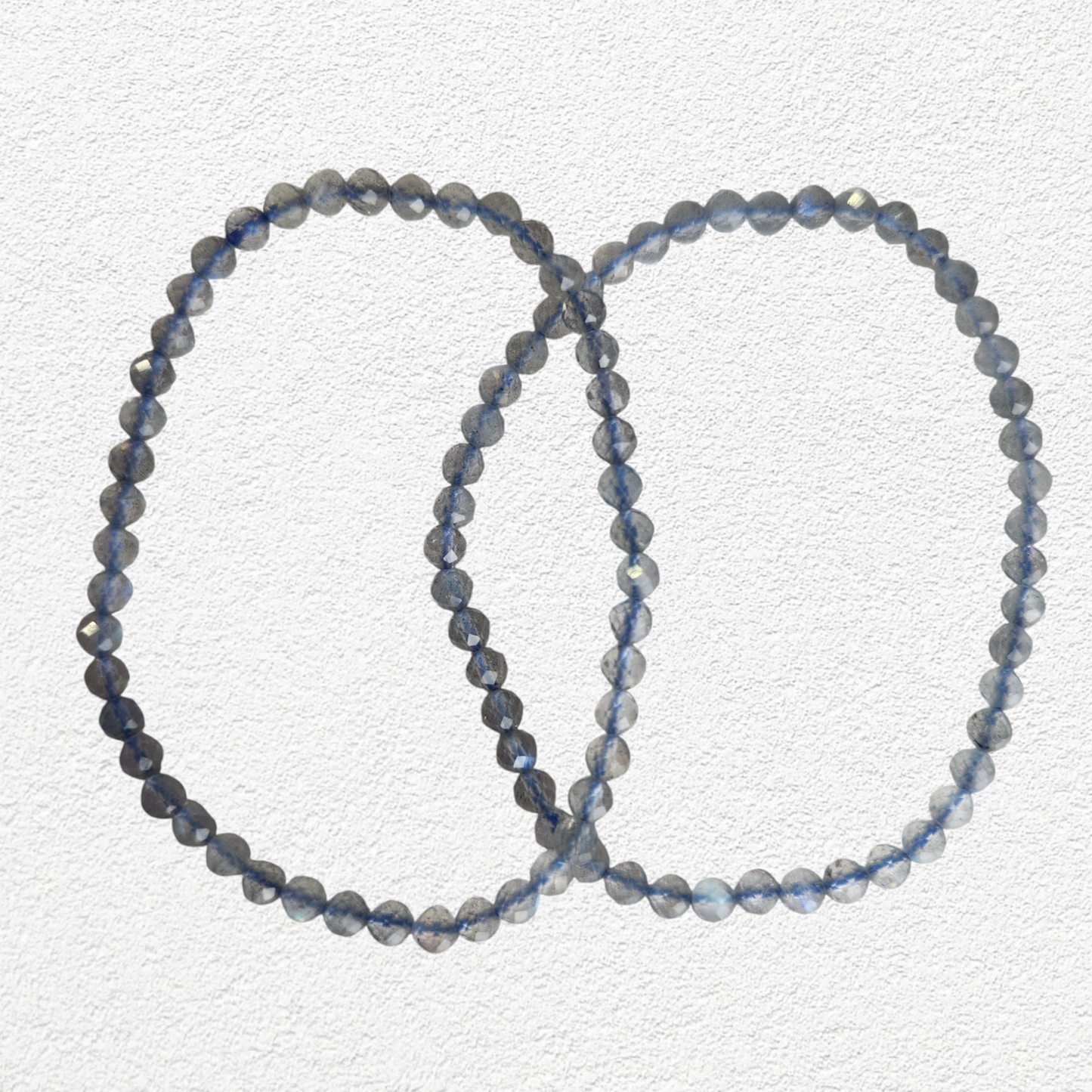 Labradorite Bracelet - 4mm faceted bead