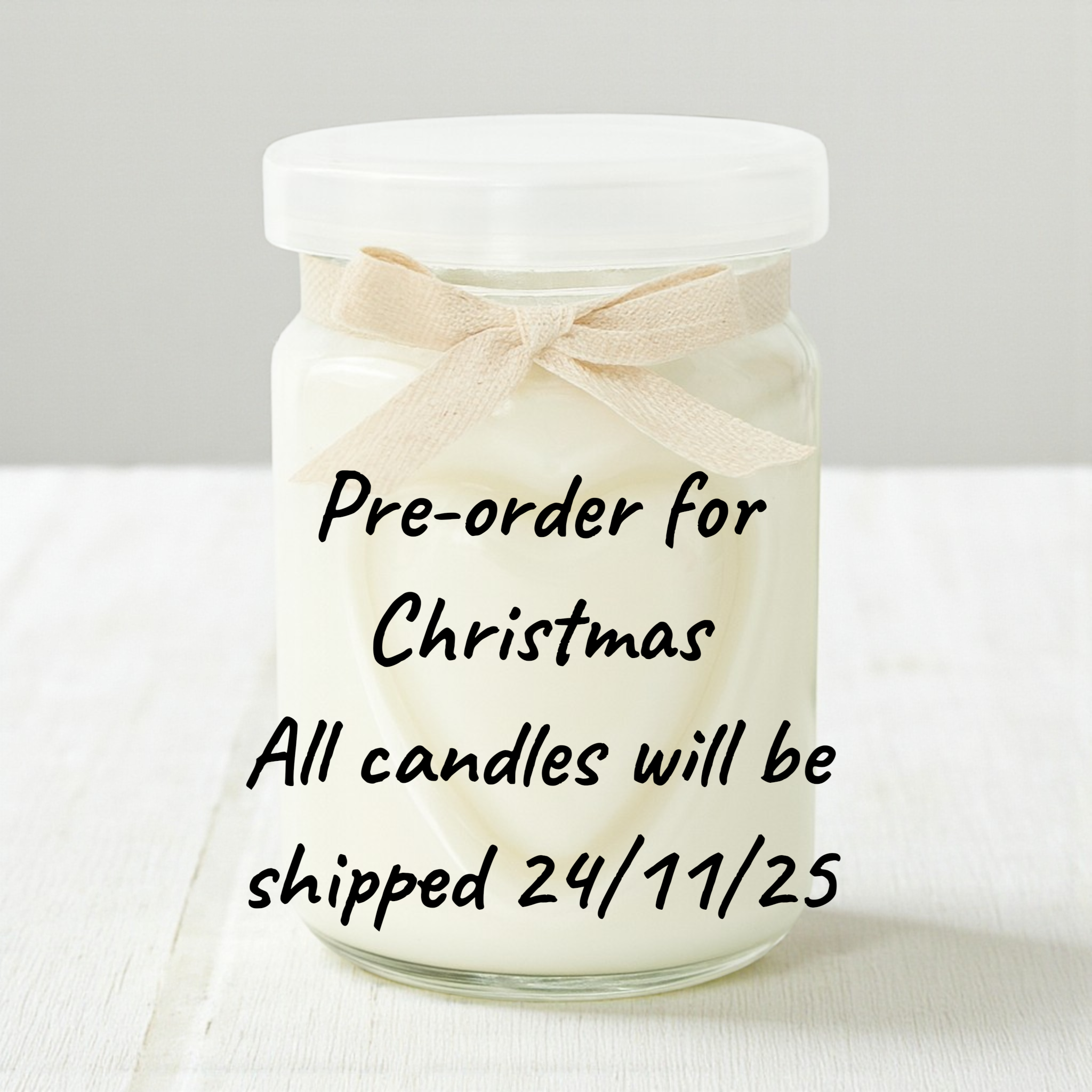 Creamy Caramel with Hematite Quartz Crystal Candle *Pre-Order Ships November*