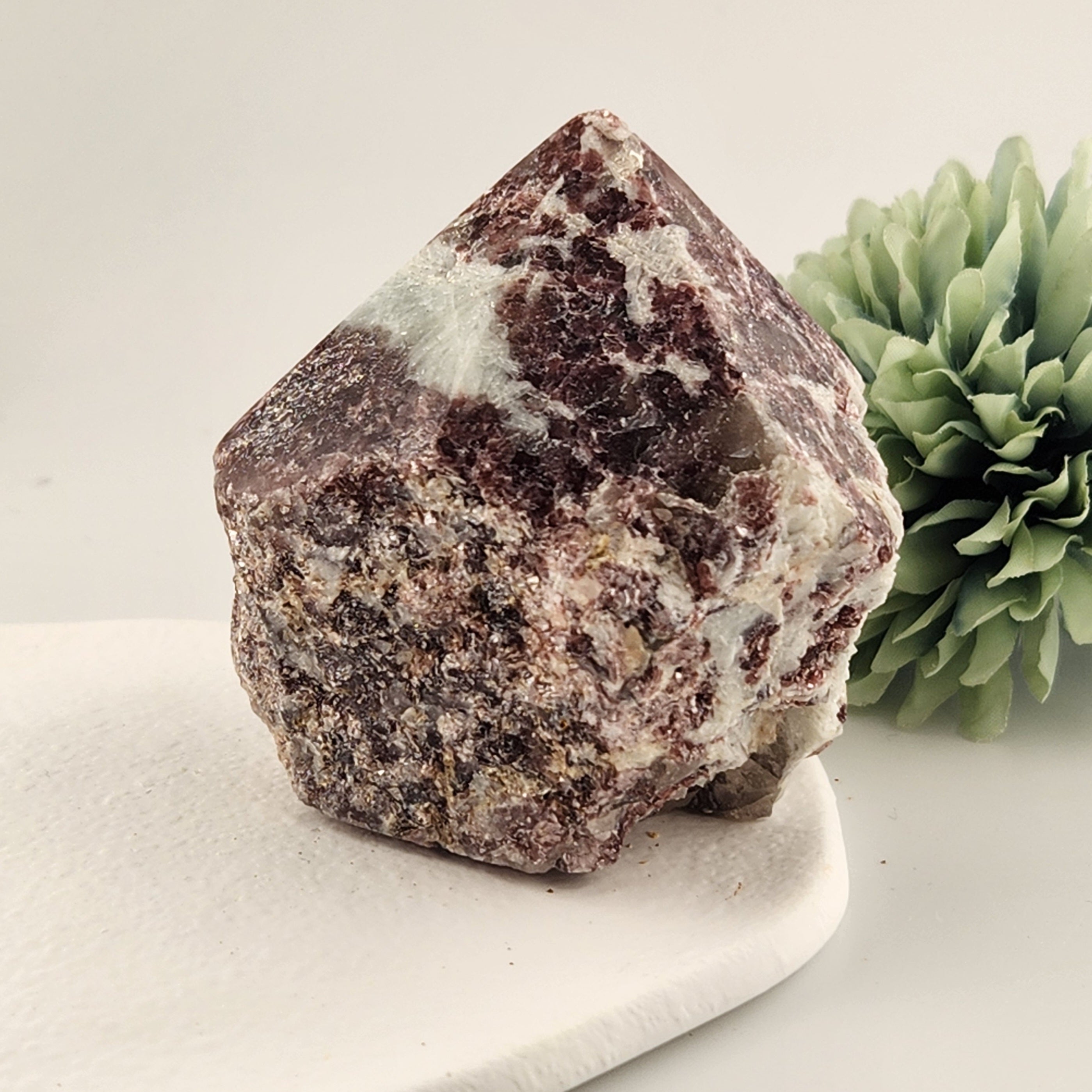 Lepidiolite Polished Point