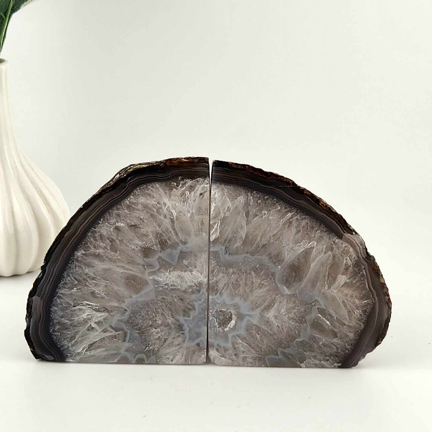 Agate Bookend