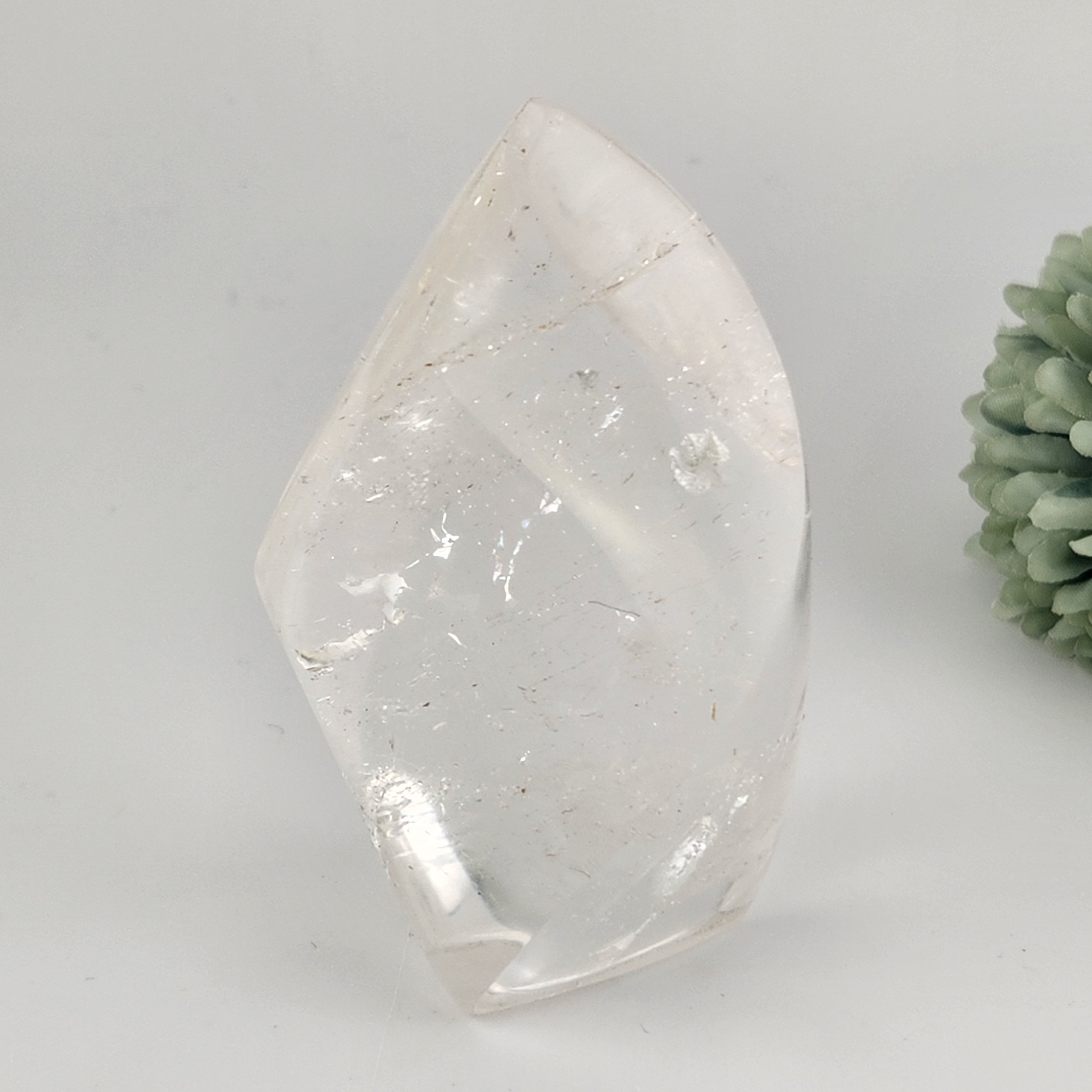 Clear Quartz Flame