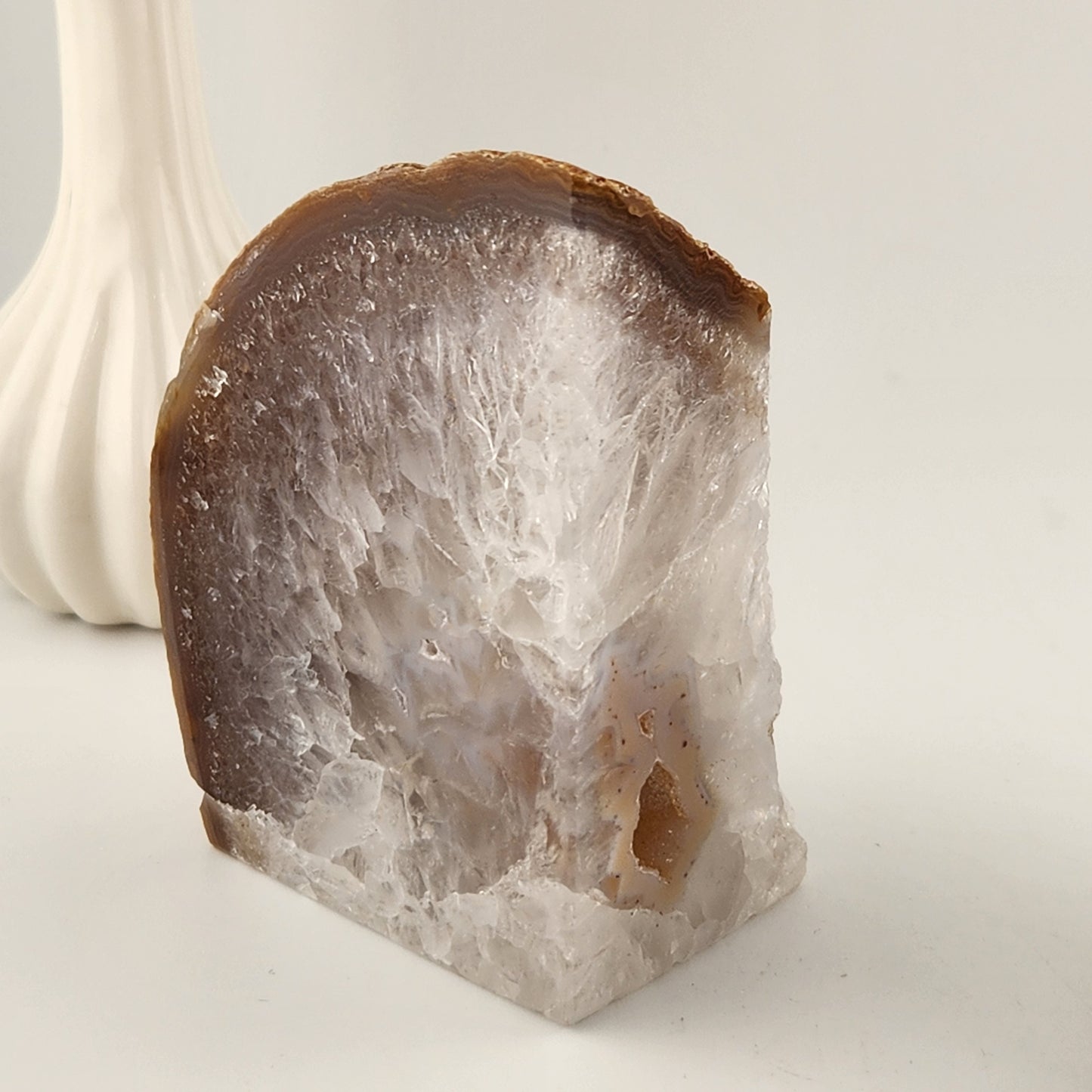 Agate Bookend