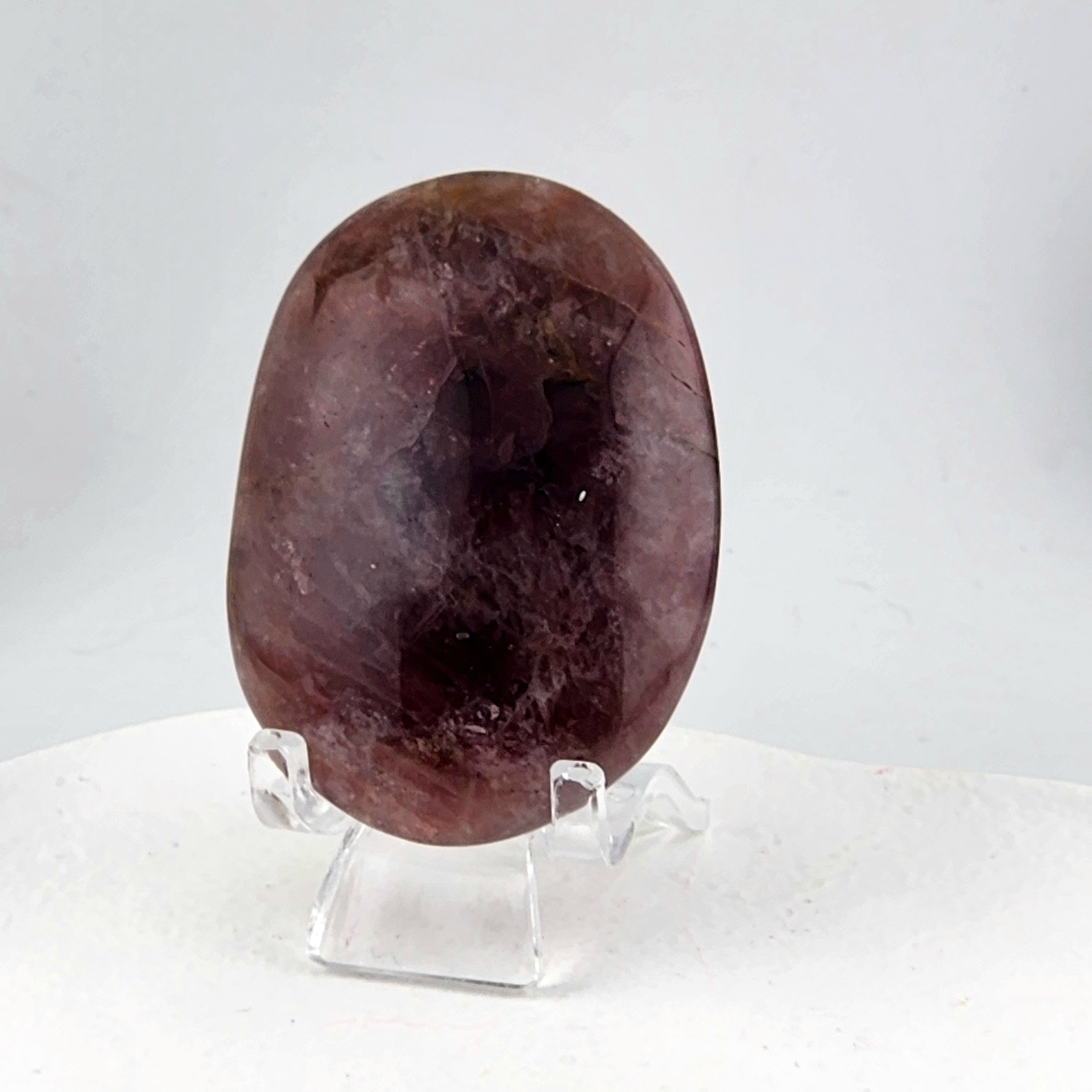 Lavender Rose Quartz Palmstone