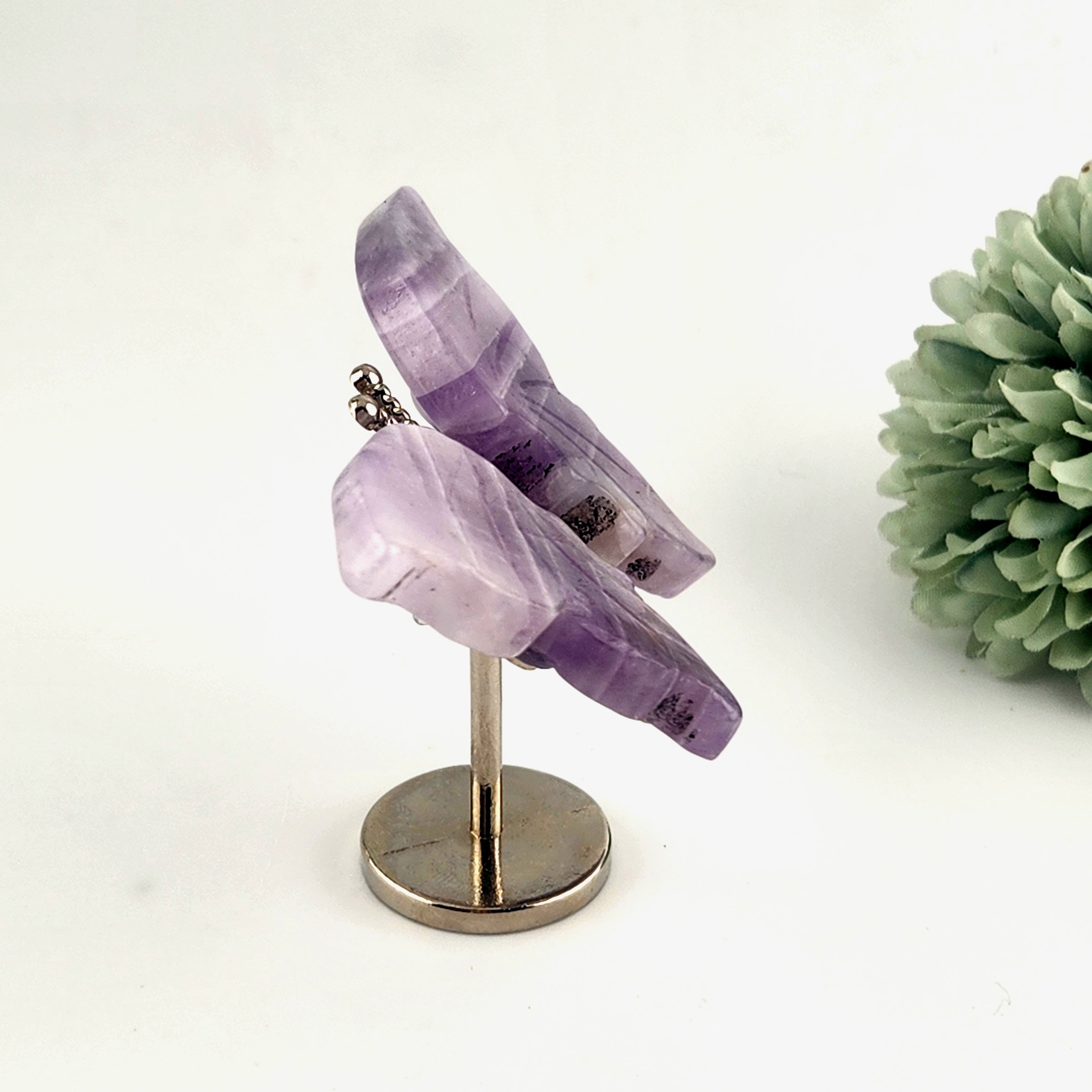 Amethyst Butterfly On Stand