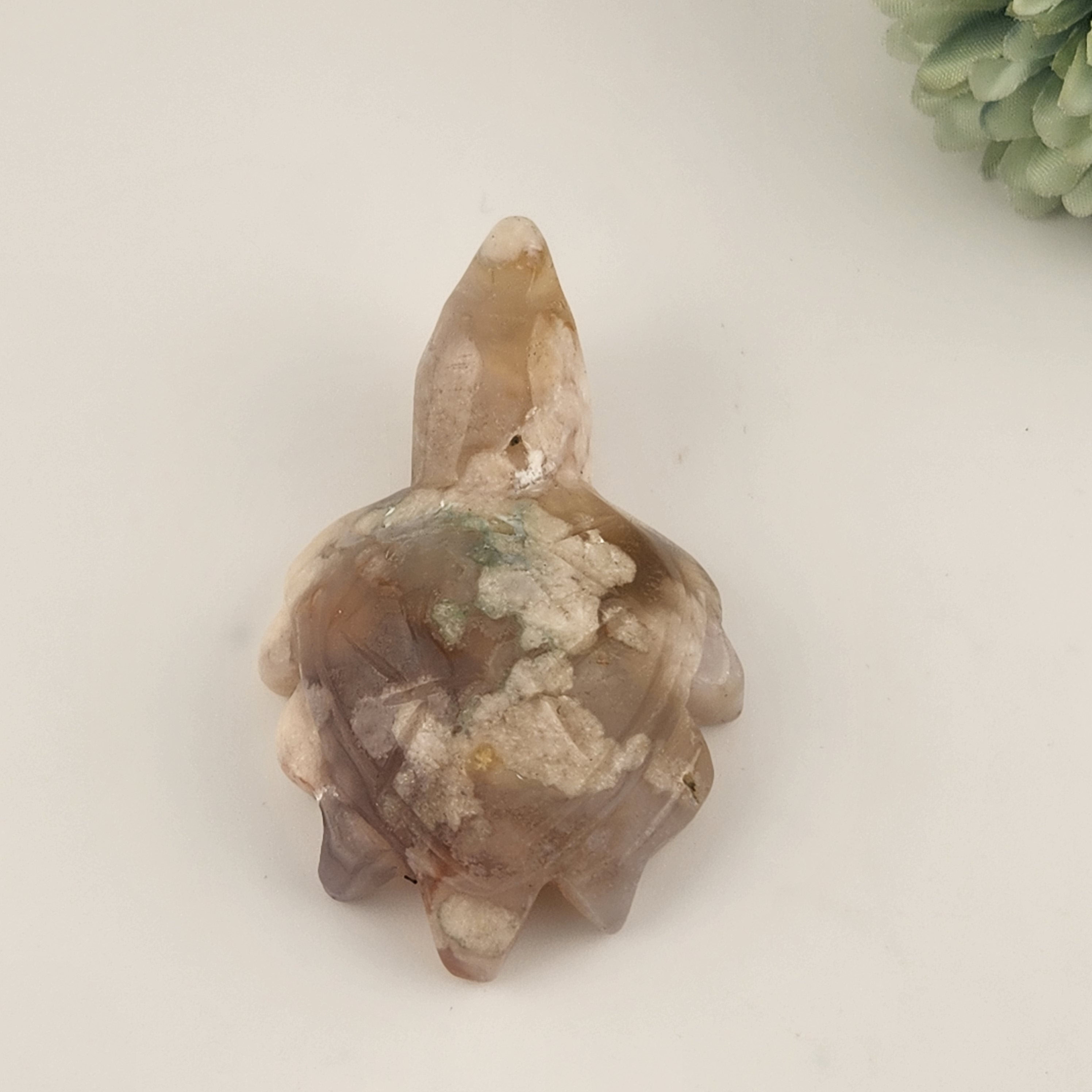 Flower Agate Turtle