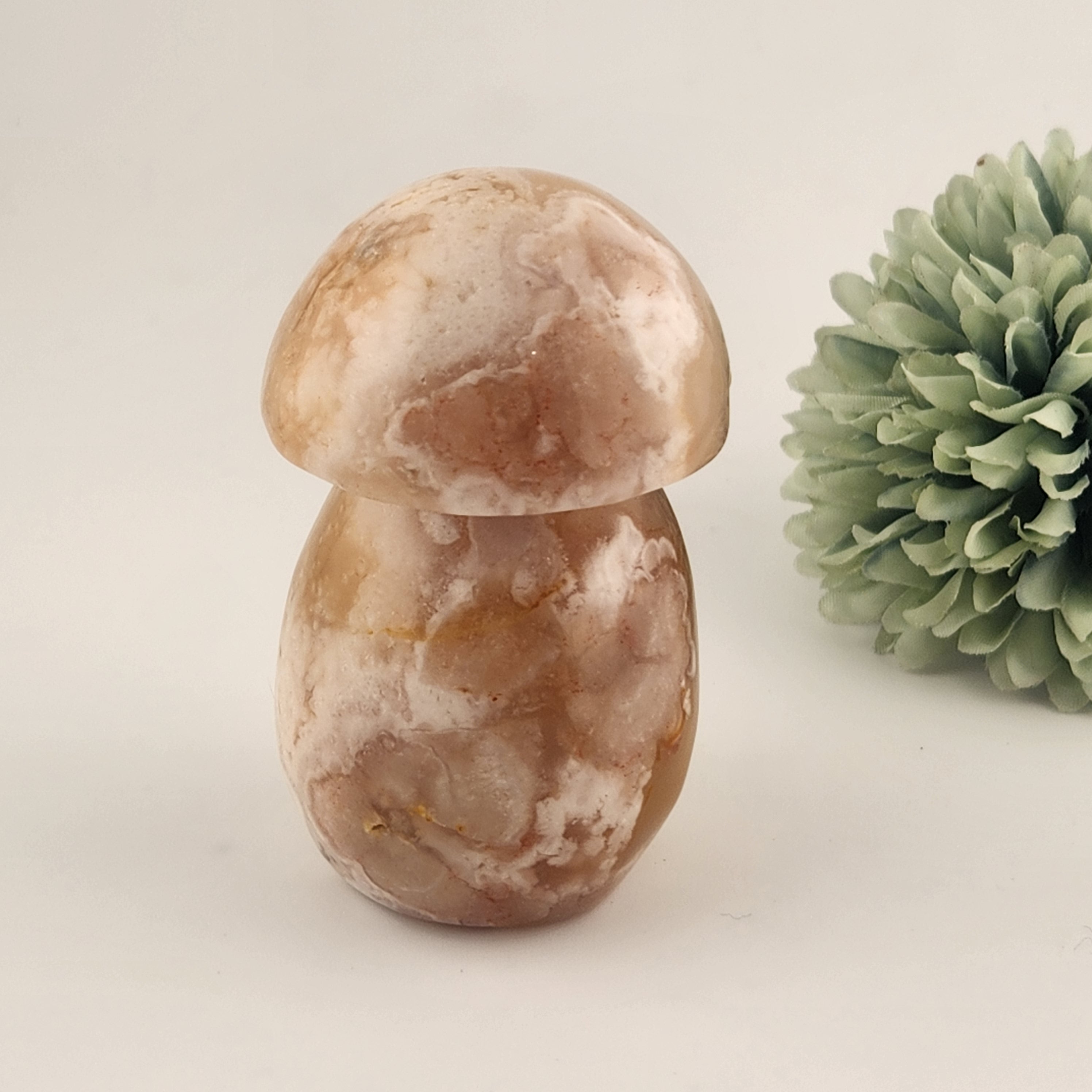 Flower Agate Mushroom