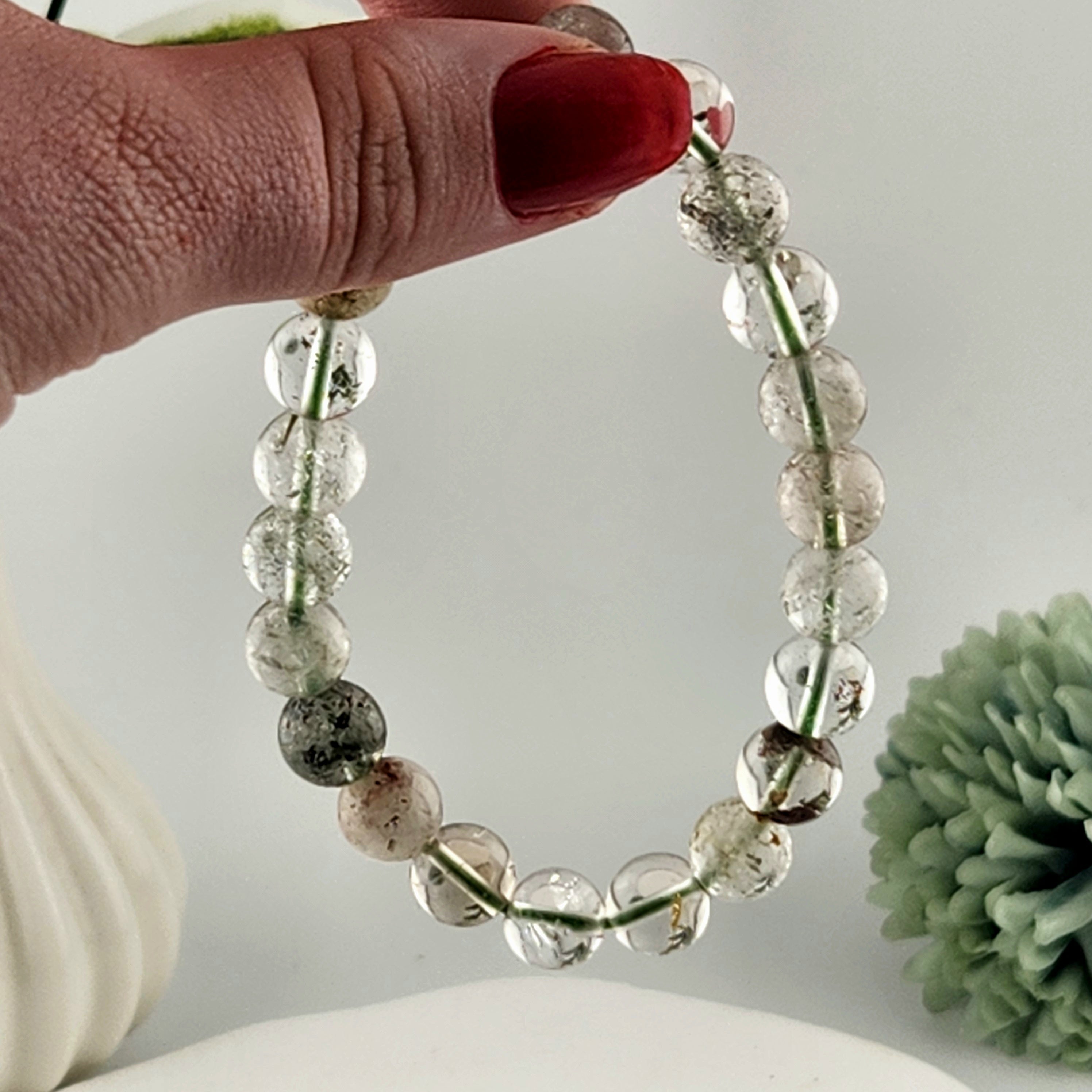 Garden Quartz Beaded Bracelet - 8mm