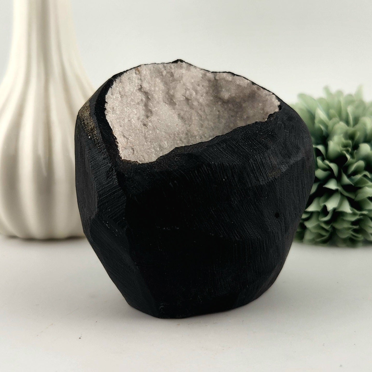 Chalcedony Scholosite Geode