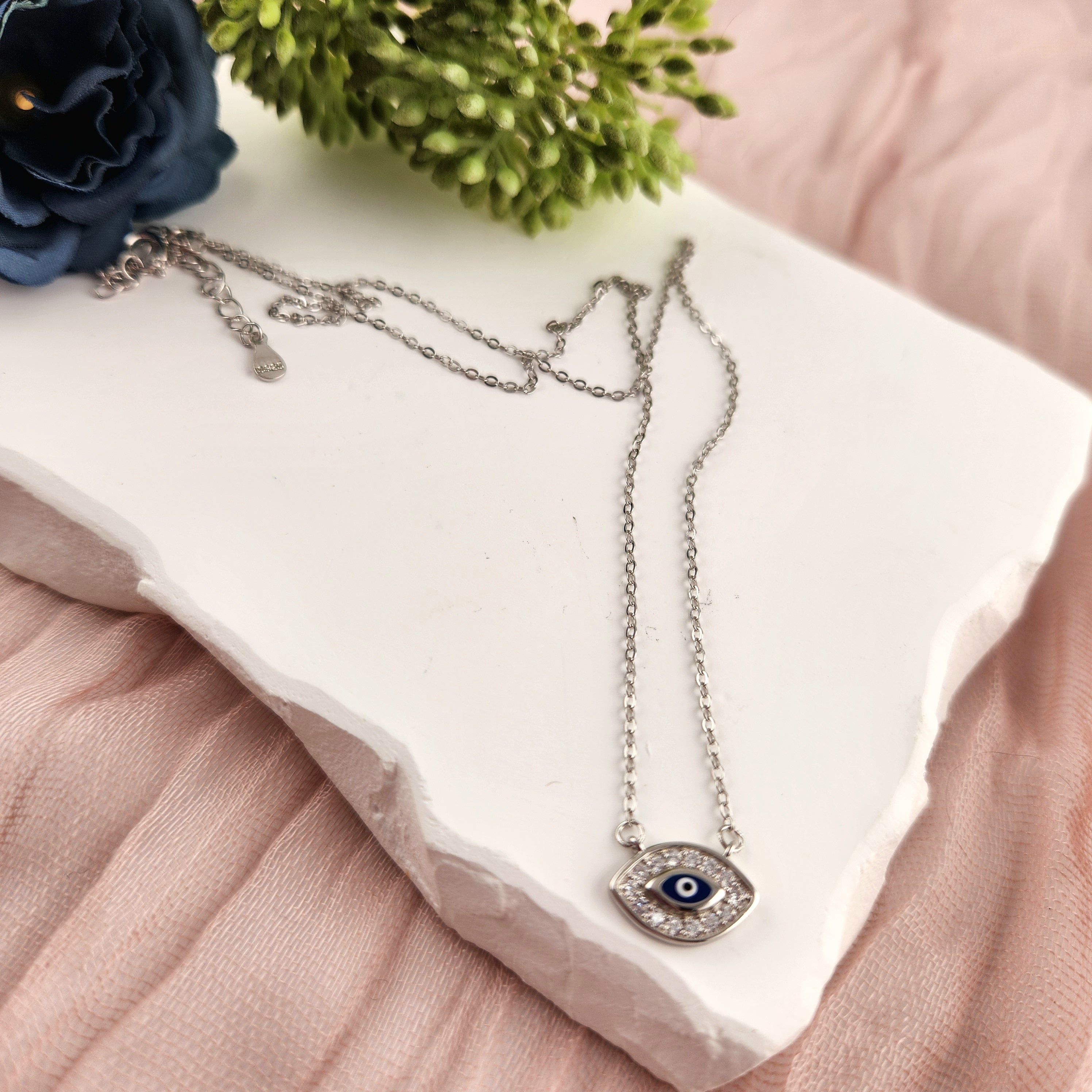 Evil Eye Necklace - Silver S925
