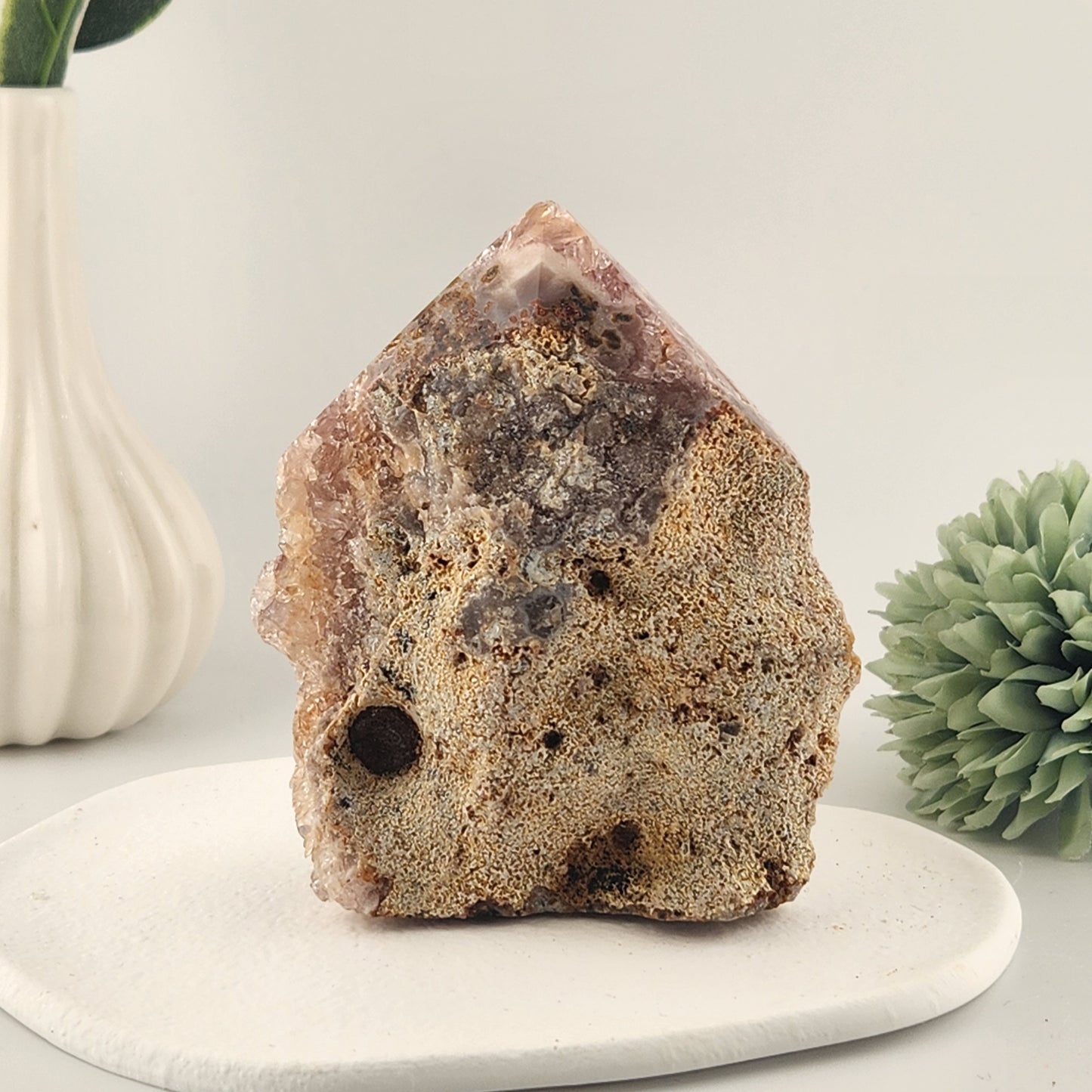 Pink Amethyst Polished Point