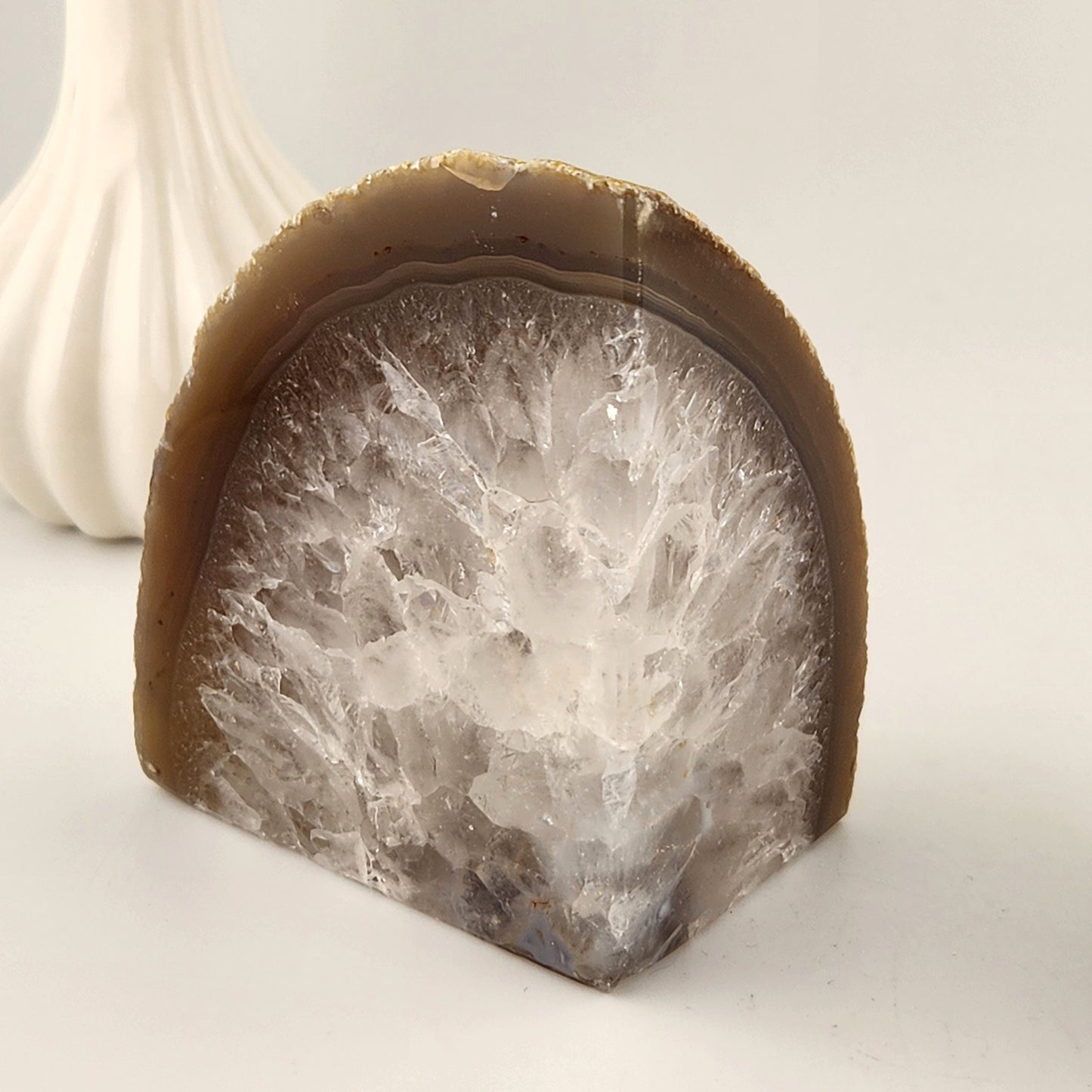 Agate Bookend