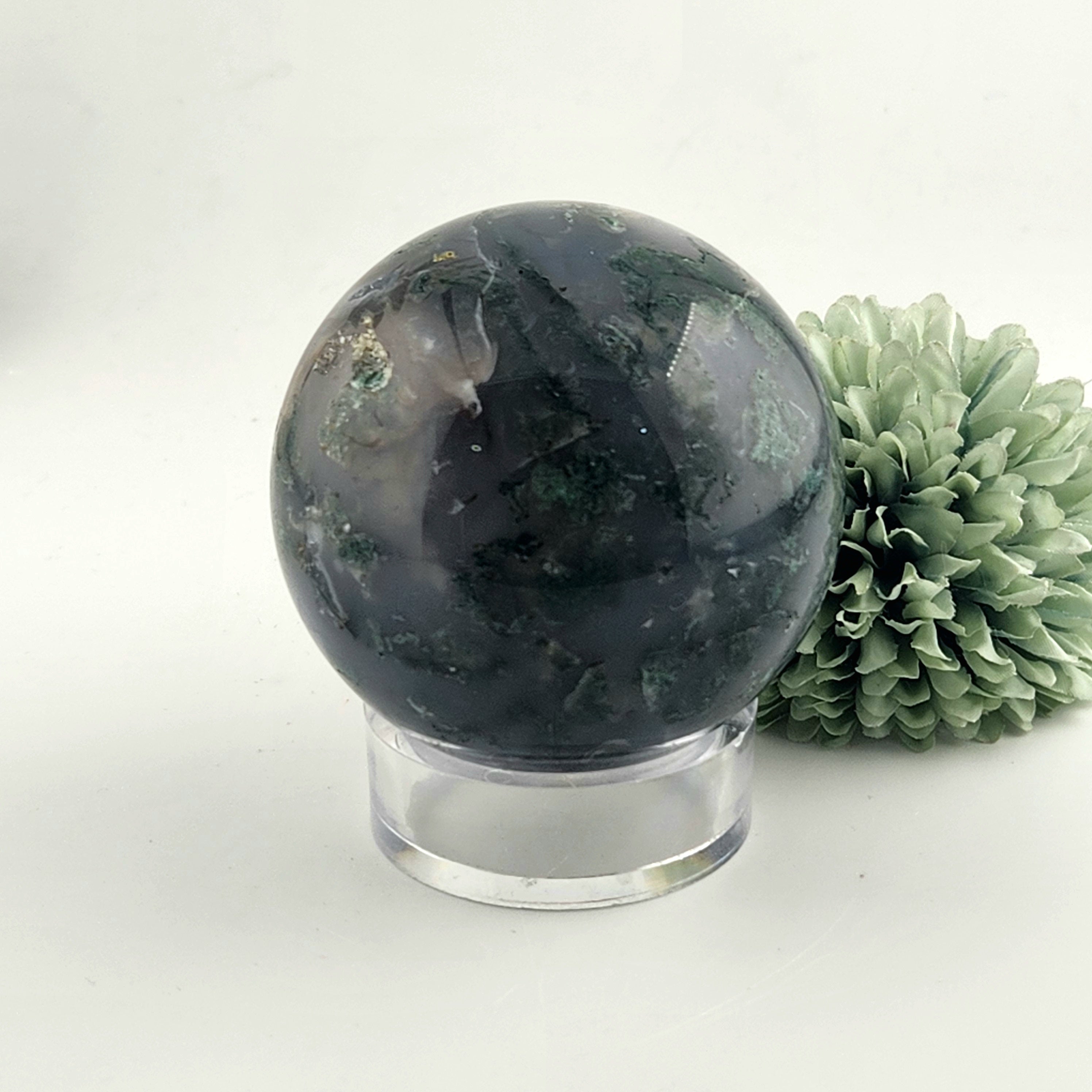 Moss Agate Sphere