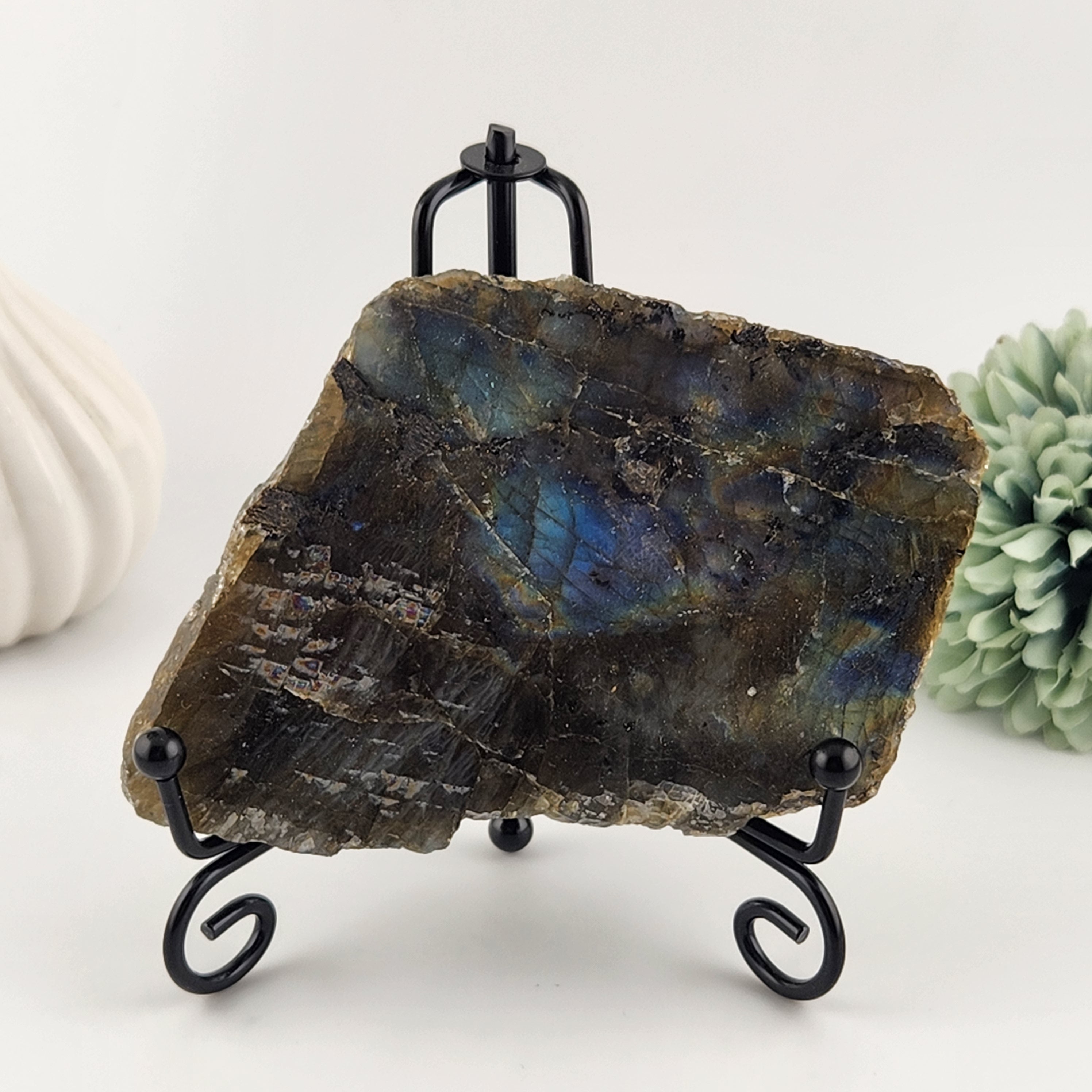 Classic Foldable Black Slab Stand