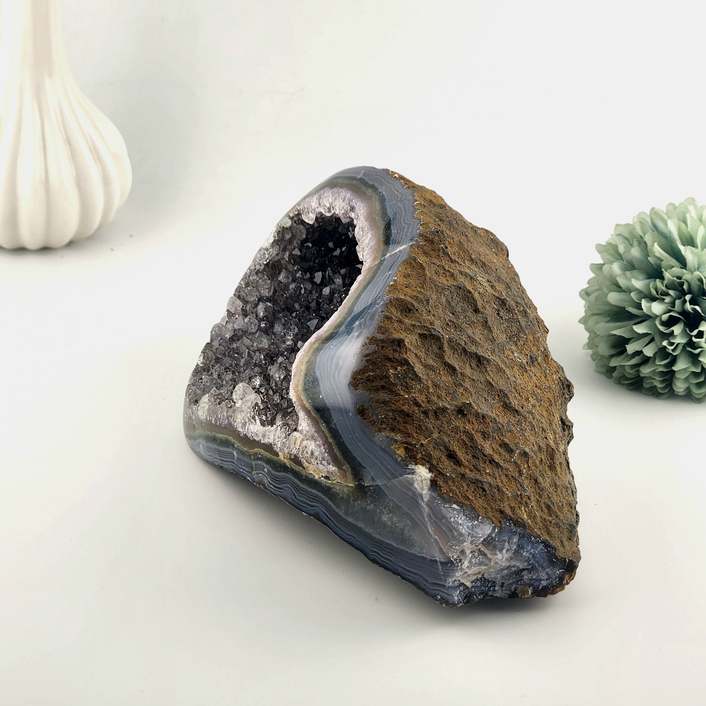 Amethyst Agate Geode