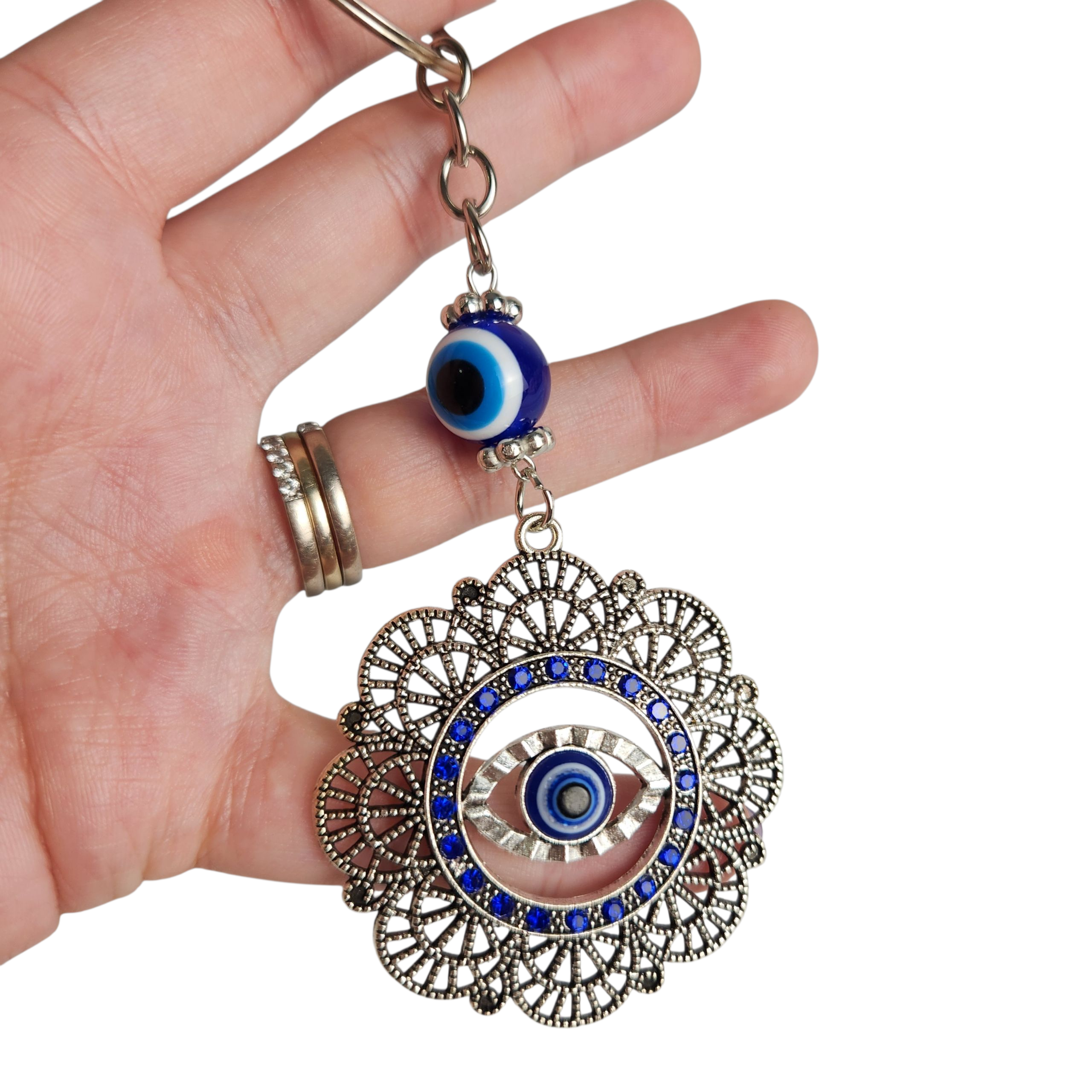 Evil Eye Keychain - Flower