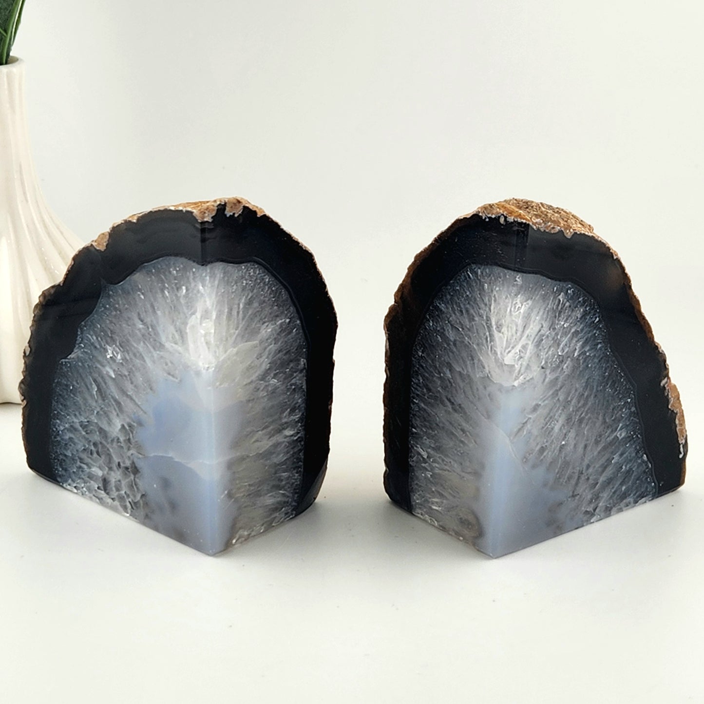 Agate Bookend