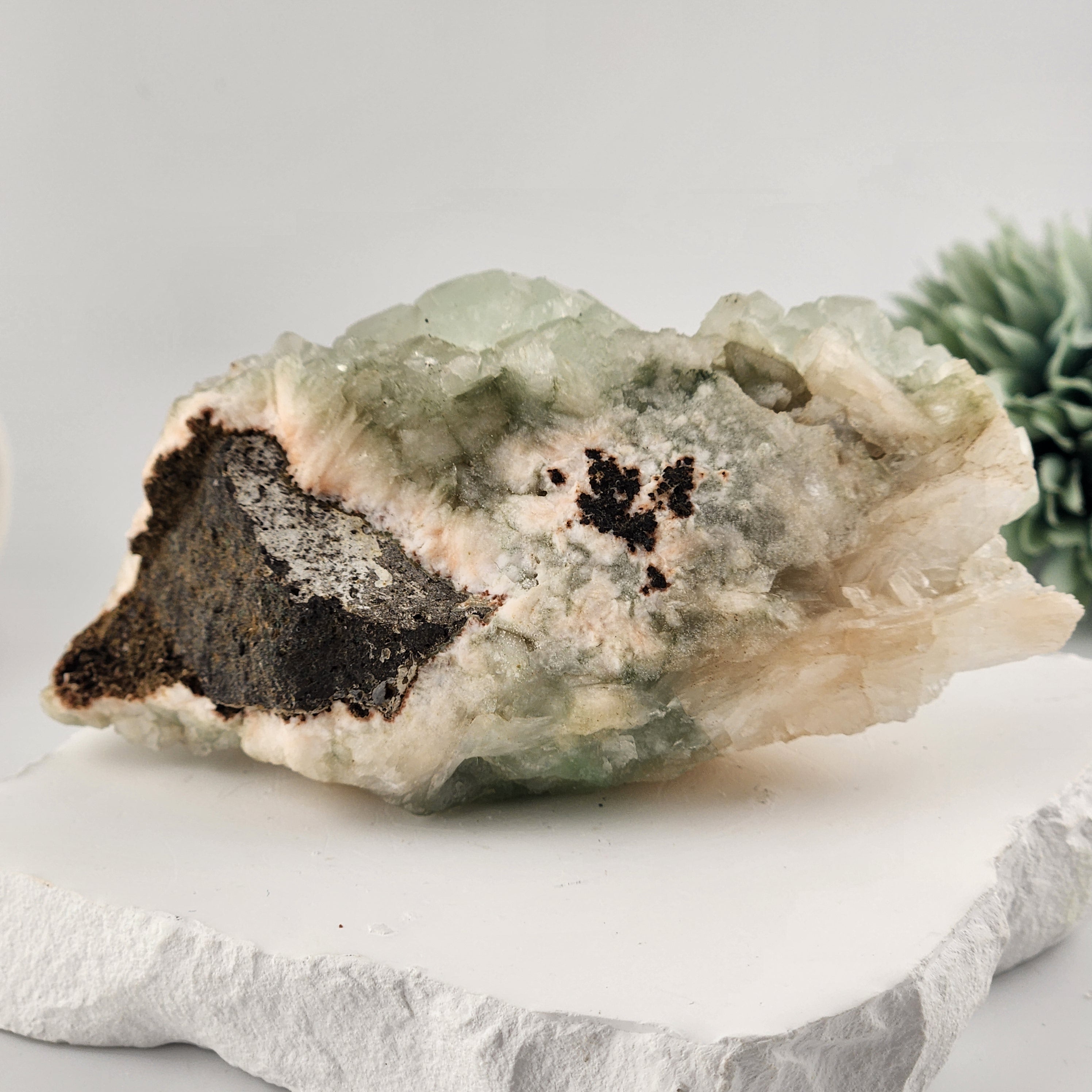 Green Apophyllite Specimen