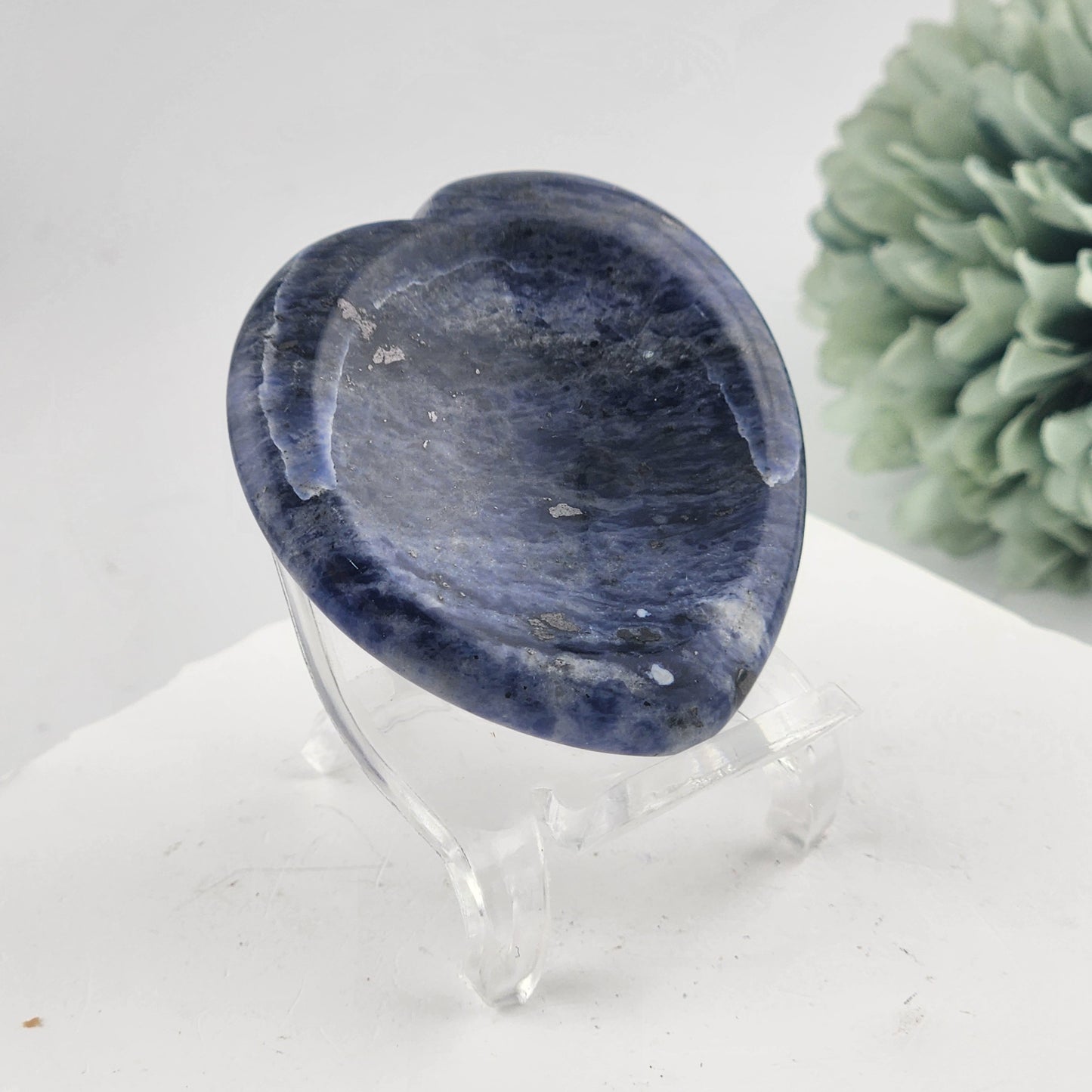 Sodalite Heart Worry Stone