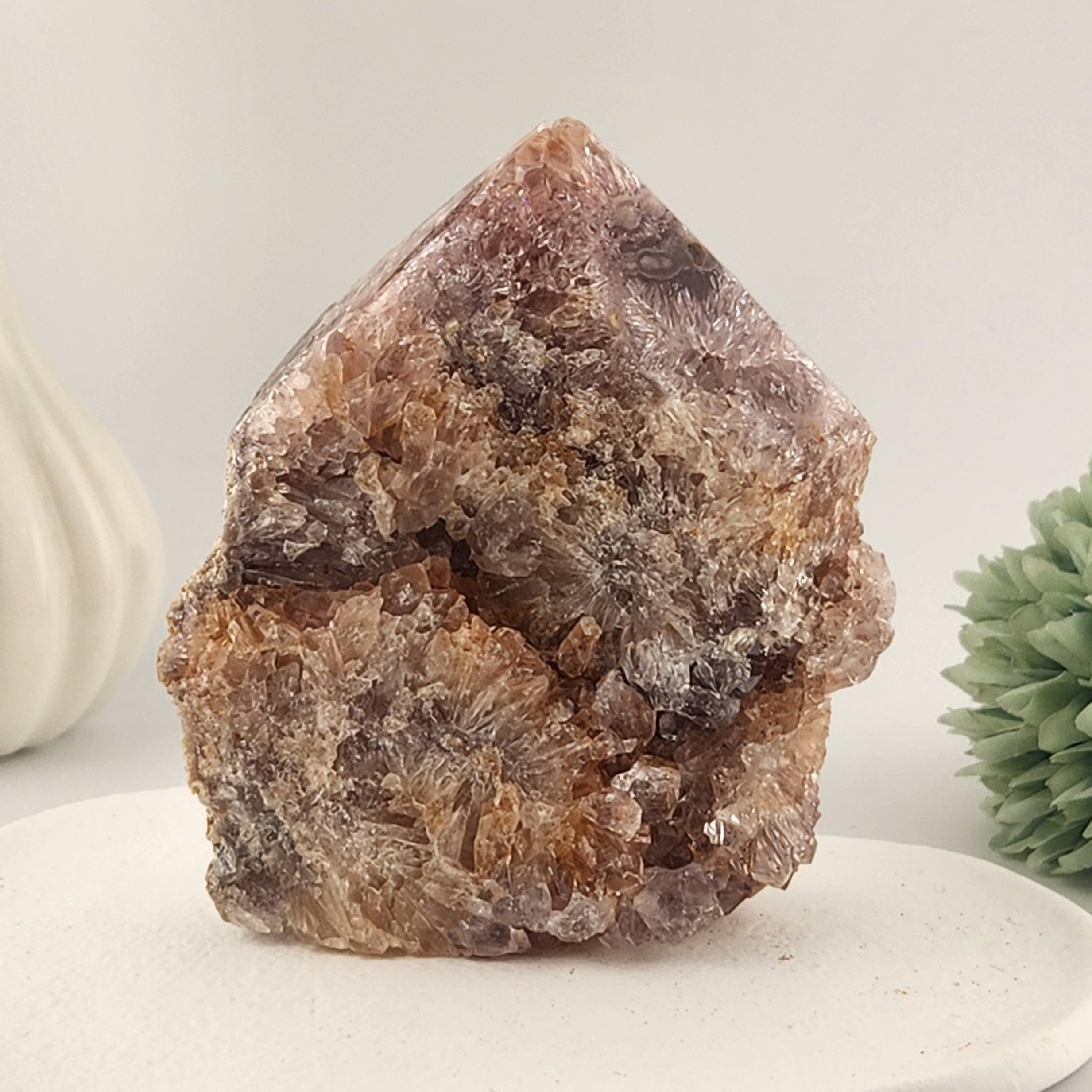 Pink Amethyst Polished Point