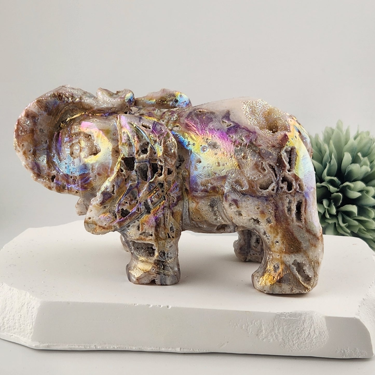 Aura Sphalerite Elephant