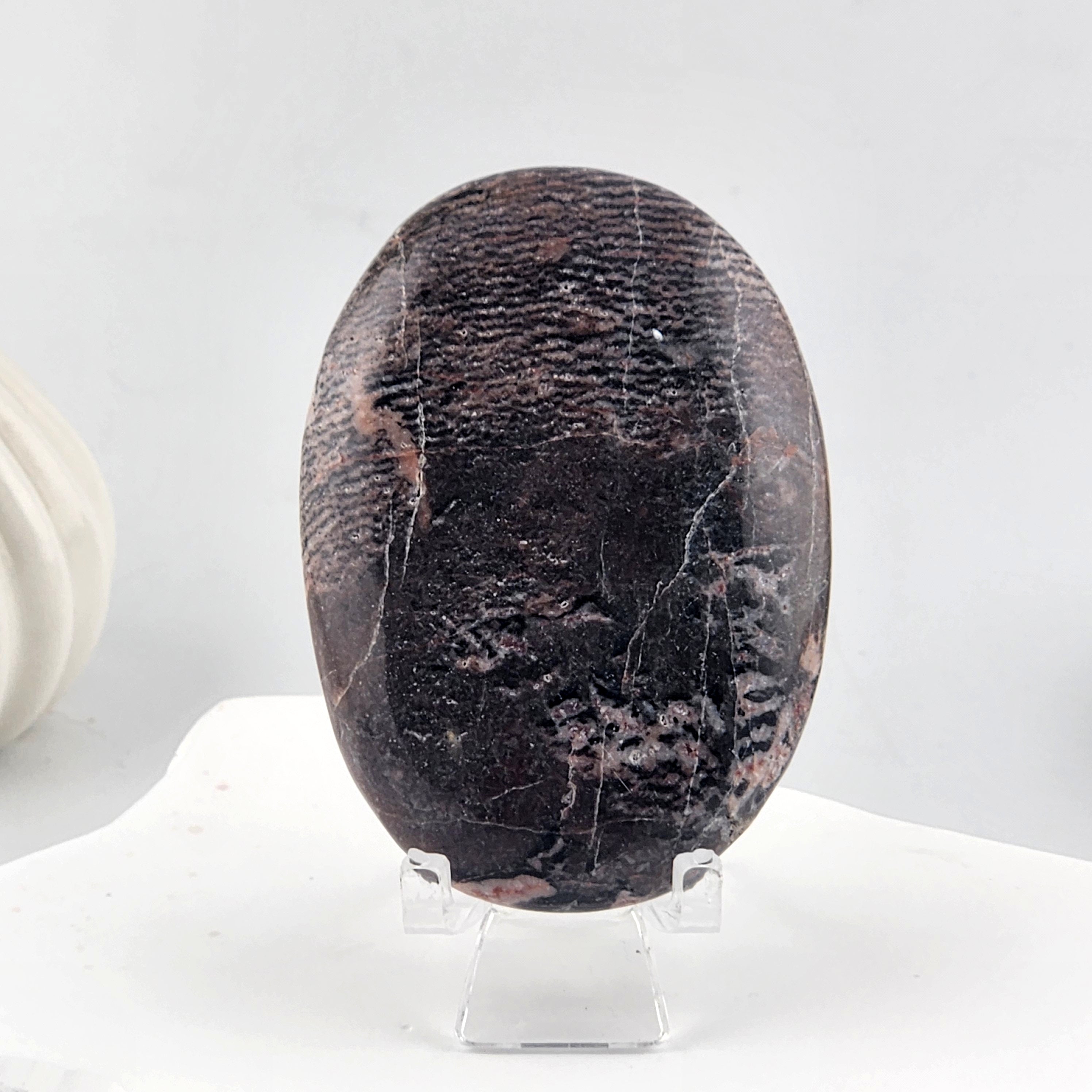 Pink Zebra Jasper Palmstone