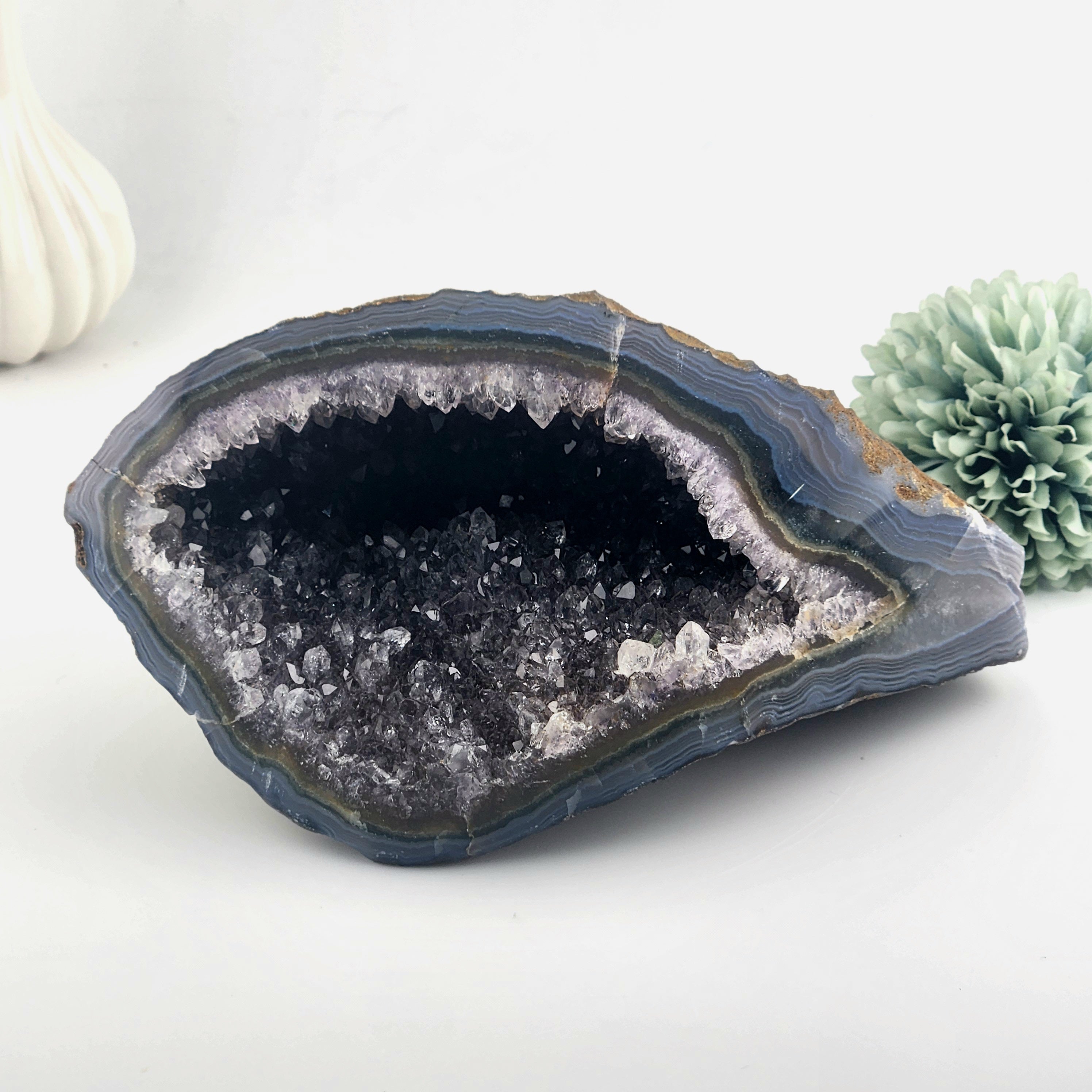 Amethyst Agate Geode