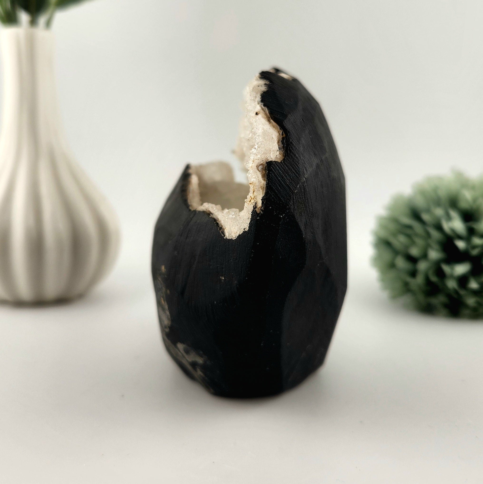 Chalcedony Scholosite Geode