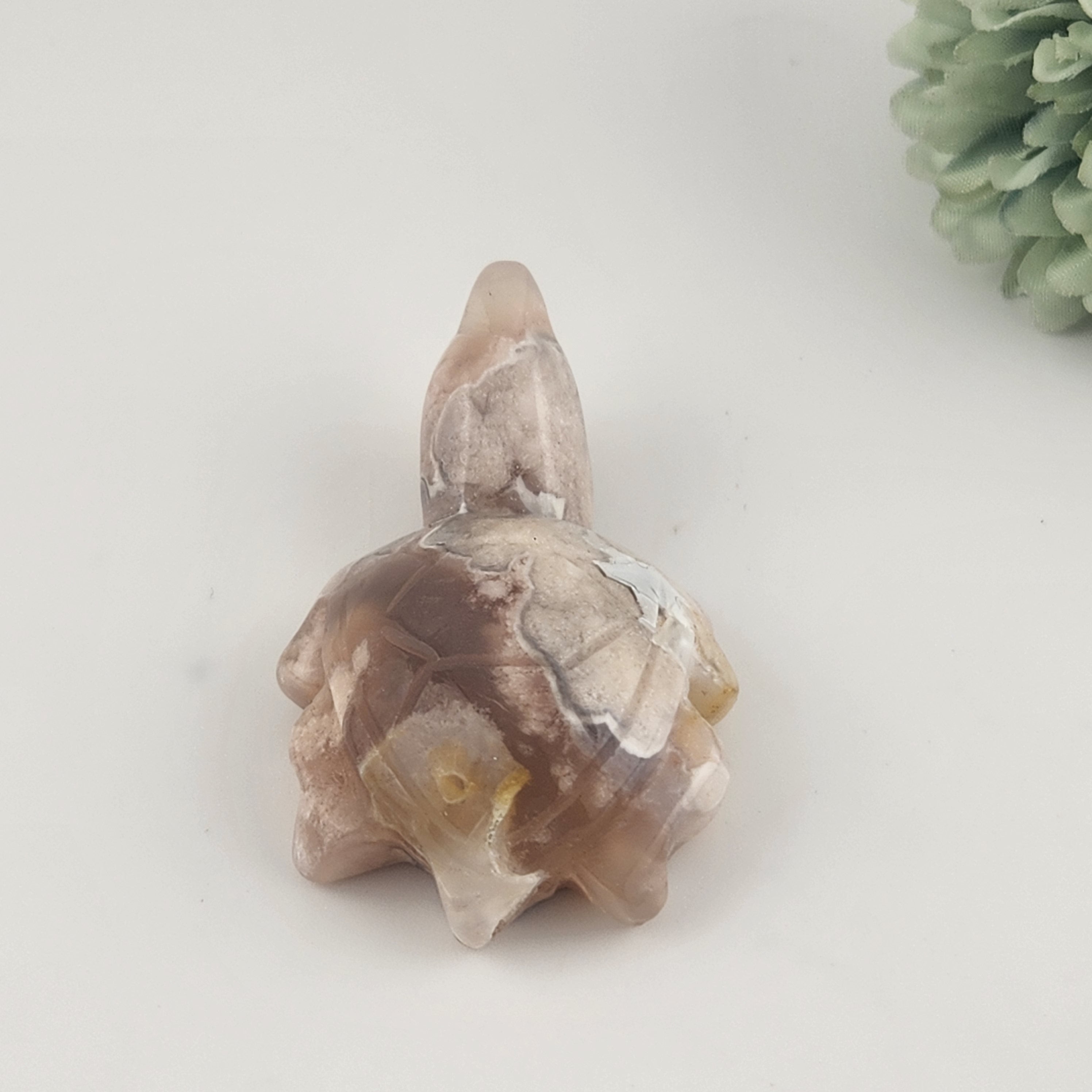 Flower Agate Turtle