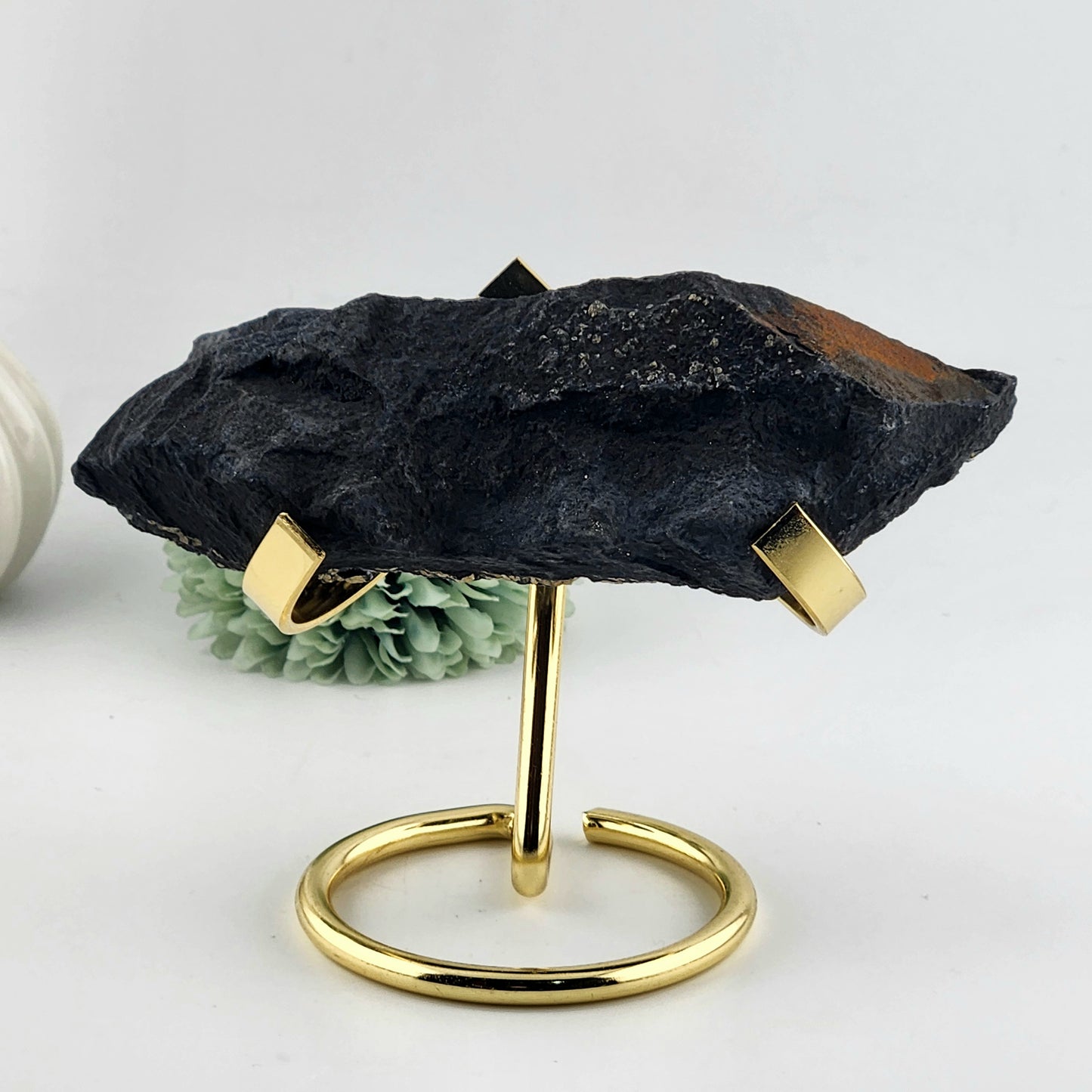 Pyrite on Galena