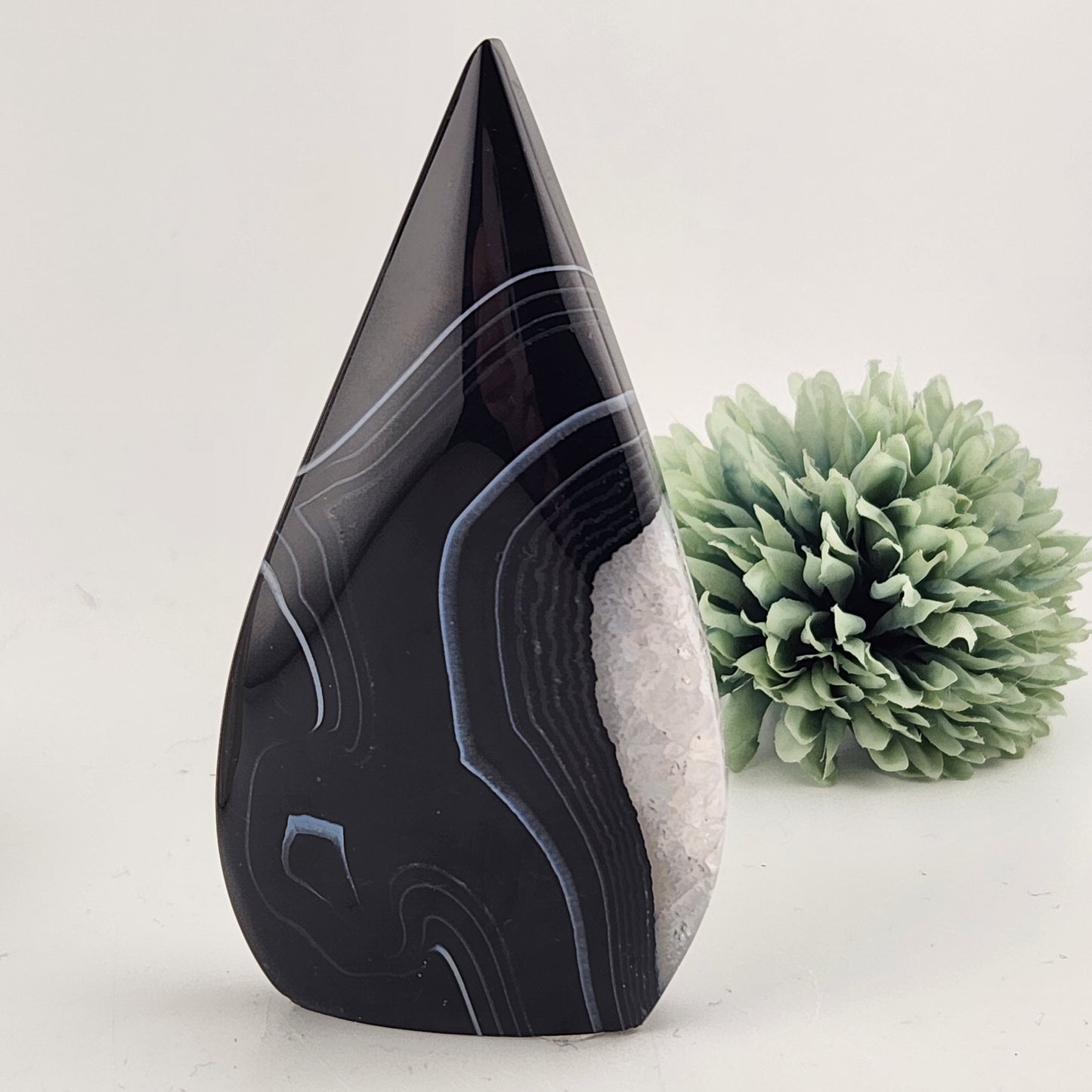 Black Agate Freeform